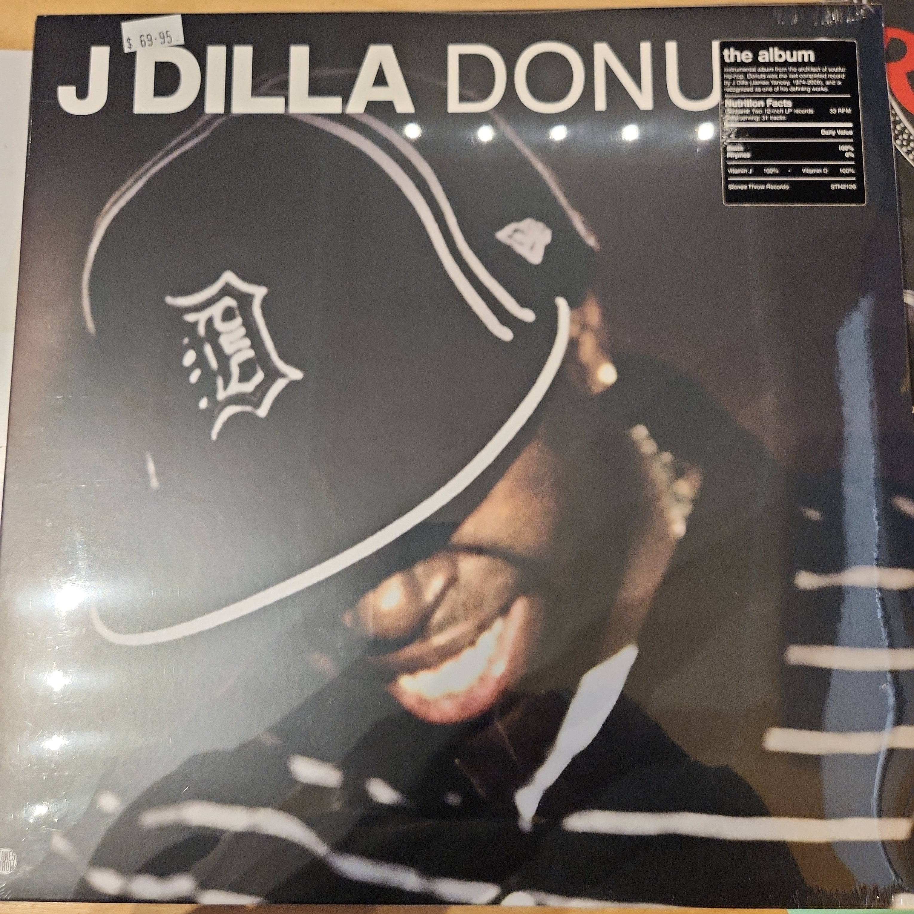 J Dilla Donuts Vinyl LP Record - Limited Edition Hip Hop Album for Collectors & Music Lovers - Perfect for DJs, Audiophiles & Home Listening Sessions