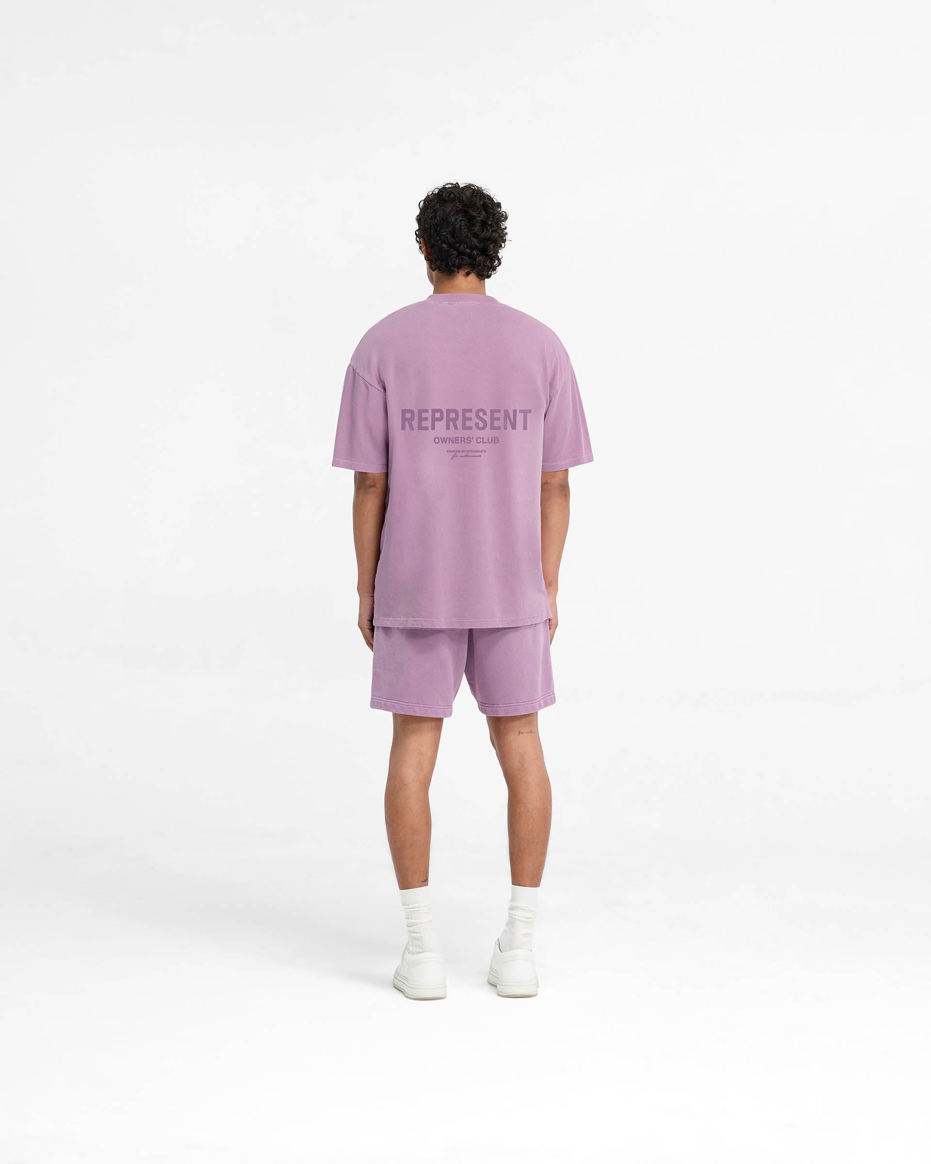Represent Owners Club T-Shirt - Mid Purple | Vintage Streetwear for Men & Women | Perfect for Casual Outfits, Street Style & Urban Fashion