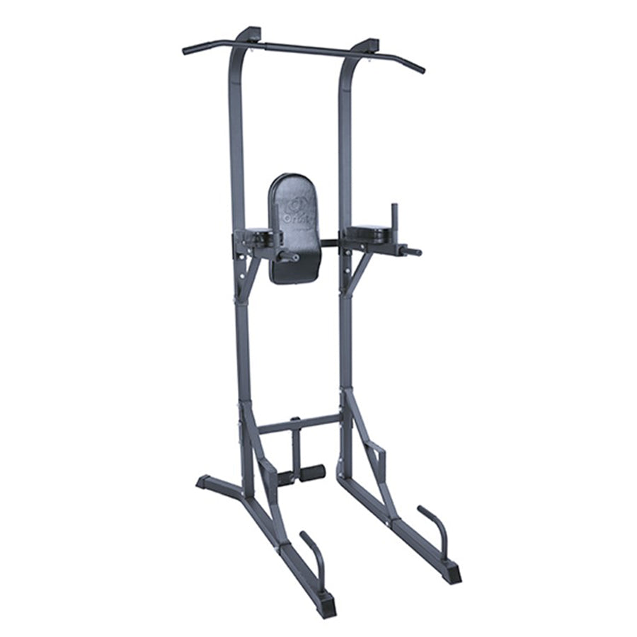 Power Tower for Home Gym - Pull Up & Dip Station with Adjustable Height, Heavy Duty Steel Construction - Perfect for Strength Training & Bodyweight Exercises in Garage or Backyard