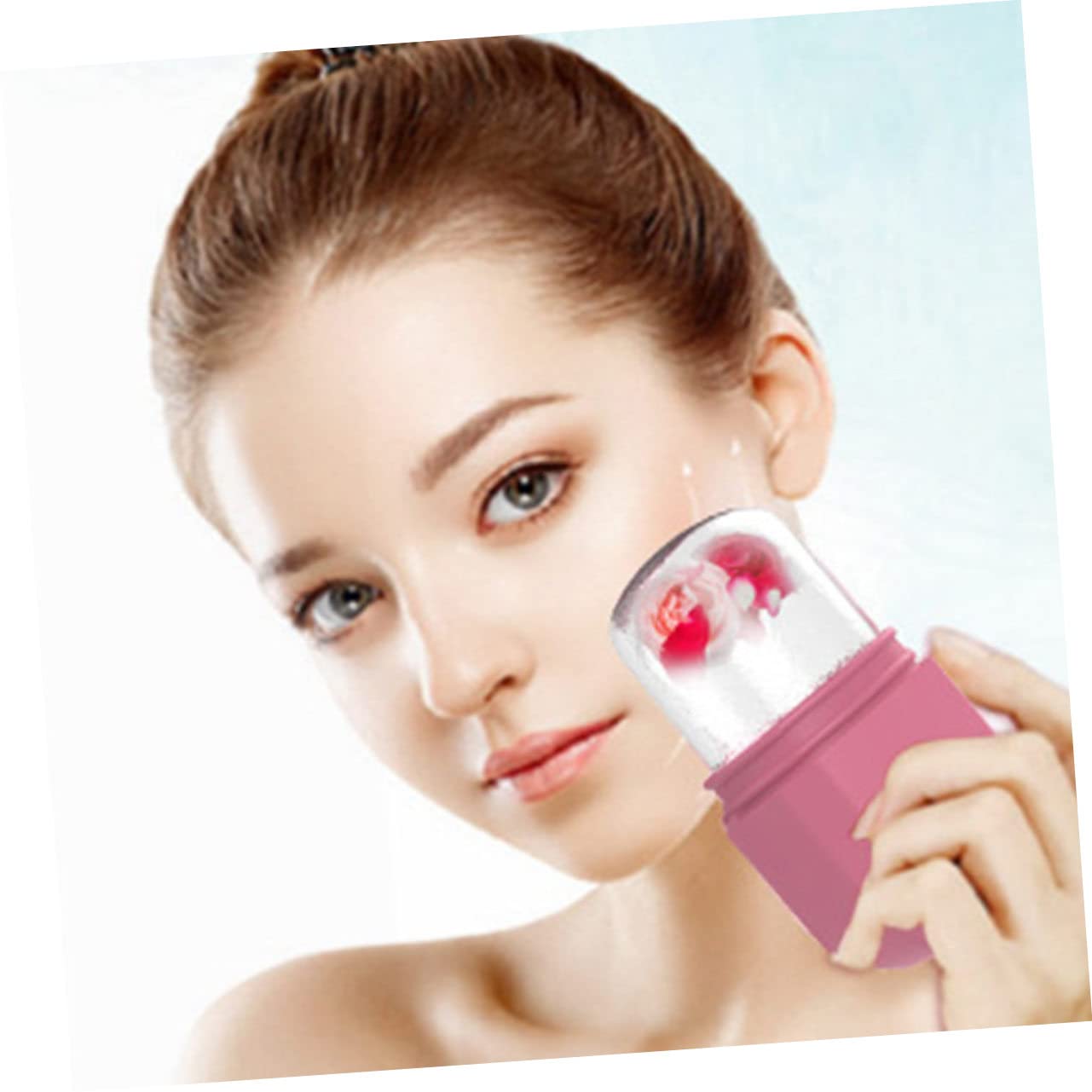Unicorn Ice Roller for Face - Silicone Ice Face Massager & Beauty Tool with Ice Tray - Reduce Puffiness, Soothe Skin & Refresh Eyes - Perfect for Morning Routine & Post-Workout Skin Care