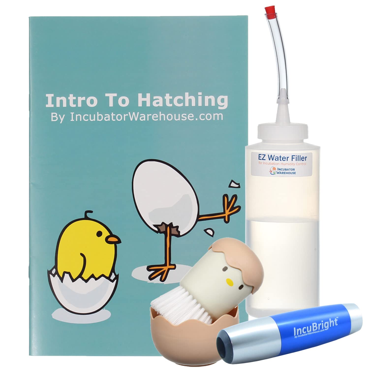 HovaBator 2370 Deluxe Egg Incubator Kit with Digital Thermostat, Auto Egg Turner & Hygrometer - Perfect for Hatching Chicken, Quail, Goose & Poultry Eggs - Ideal for Home Farms, Backyard Chicken Coops & Educational Projects