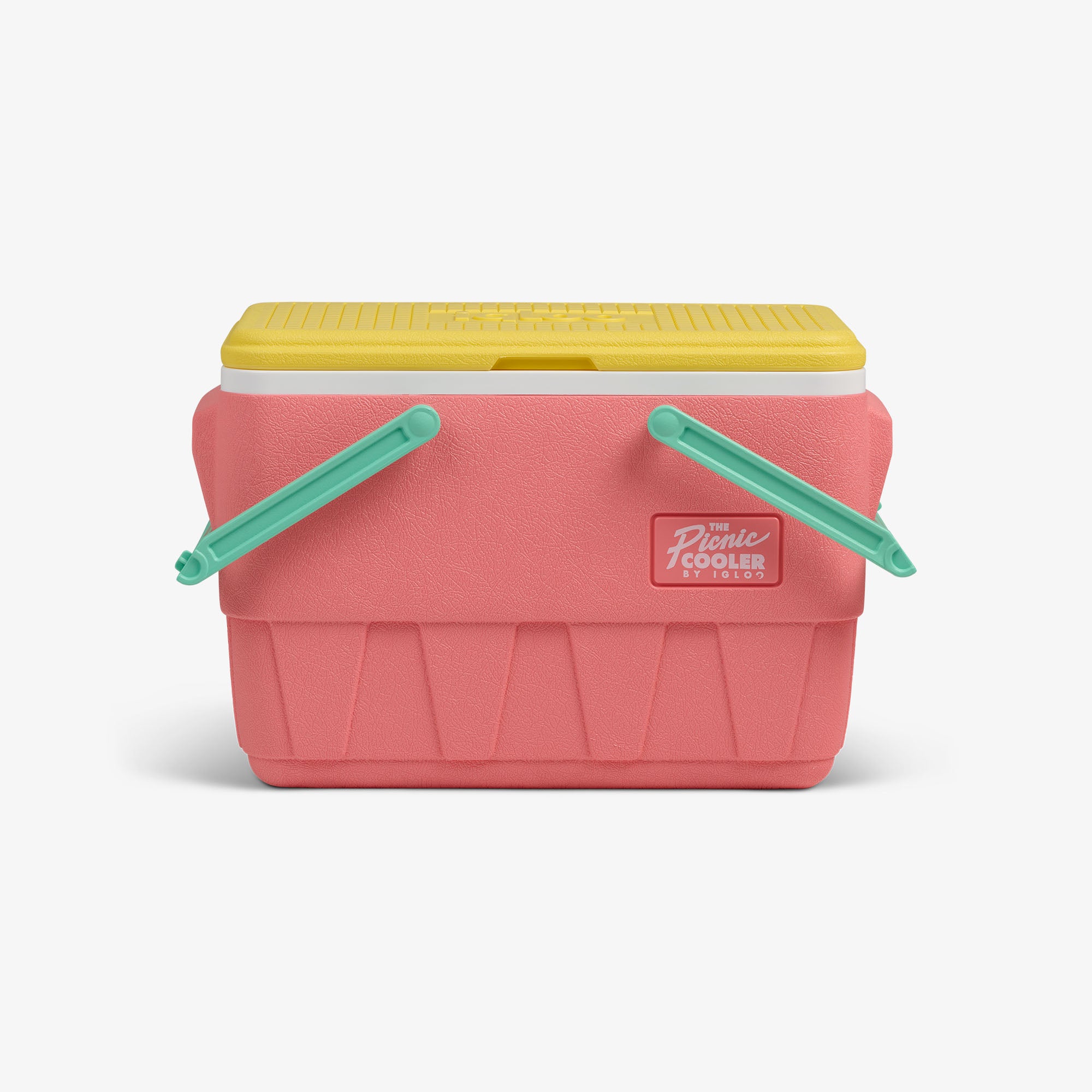 Vintage Picnic Basket with 25 Quart Cooler - Insulated Outdoor Lunch Box for Camping, Beach, and Picnics