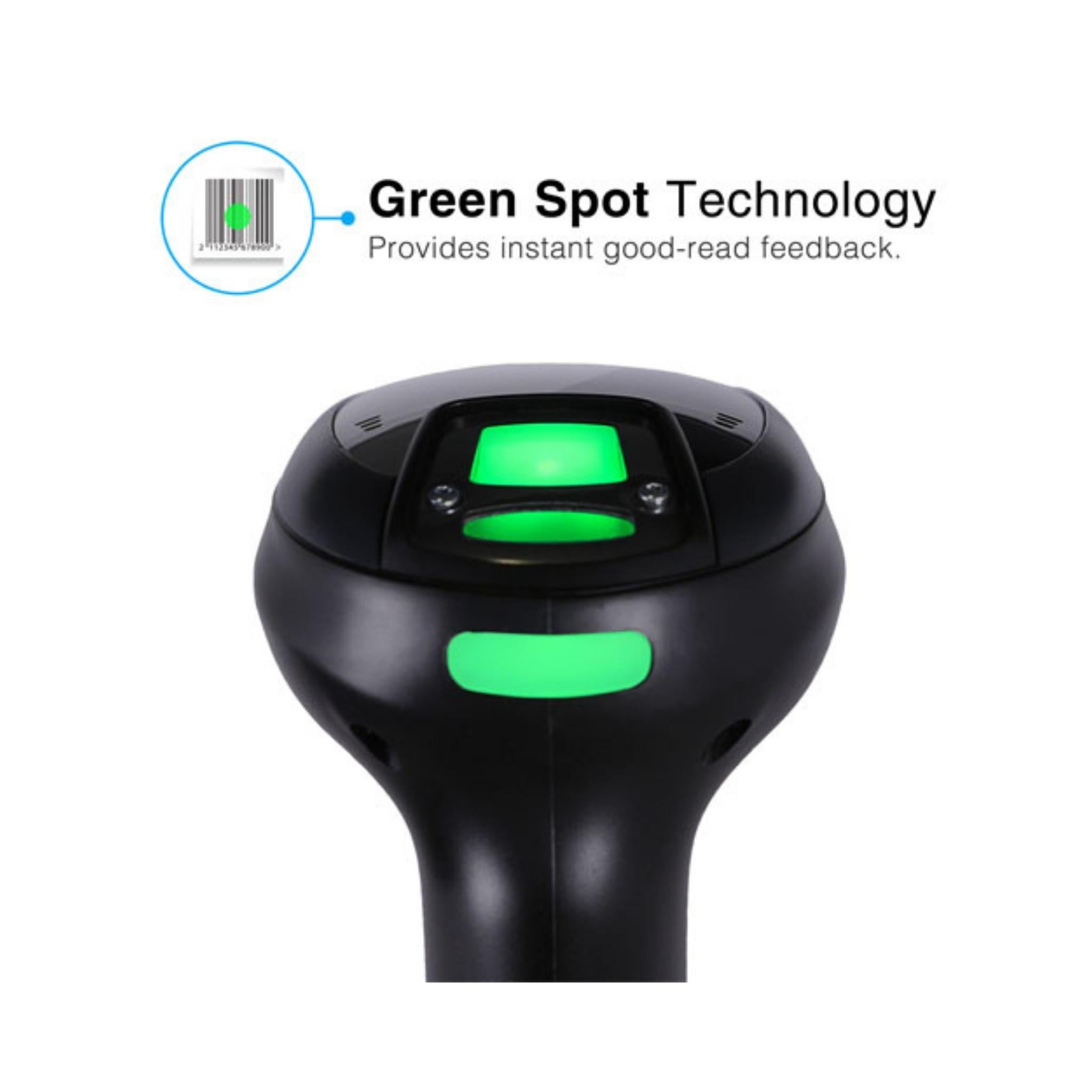 Wasp WDI7500 Industrial 1D/2D Barcode Scanner - High-Speed Wireless Bluetooth Barcode Reader for Warehouse, Retail & Logistics | Durable Handheld Scanner for Inventory Management & Shipping