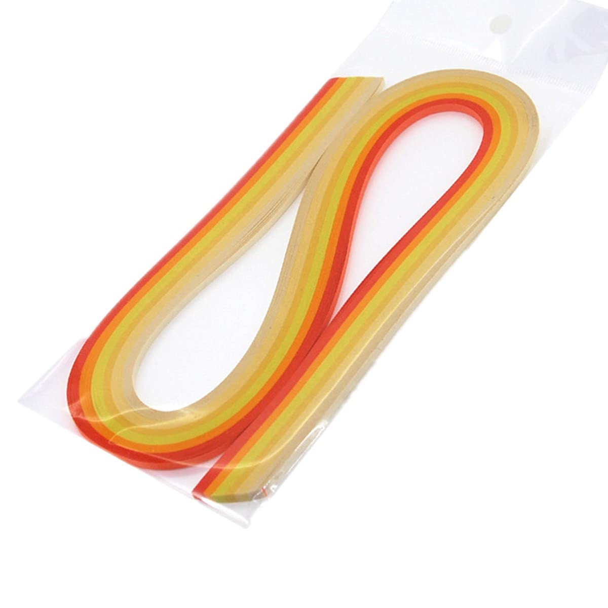 Rainbow Gradient Quilling Paper Strips 5mm x 21inch - 840pc Ombre Paper Craft Set for Beginners | DIY Greeting Cards, Scrapbooking & Home Decor