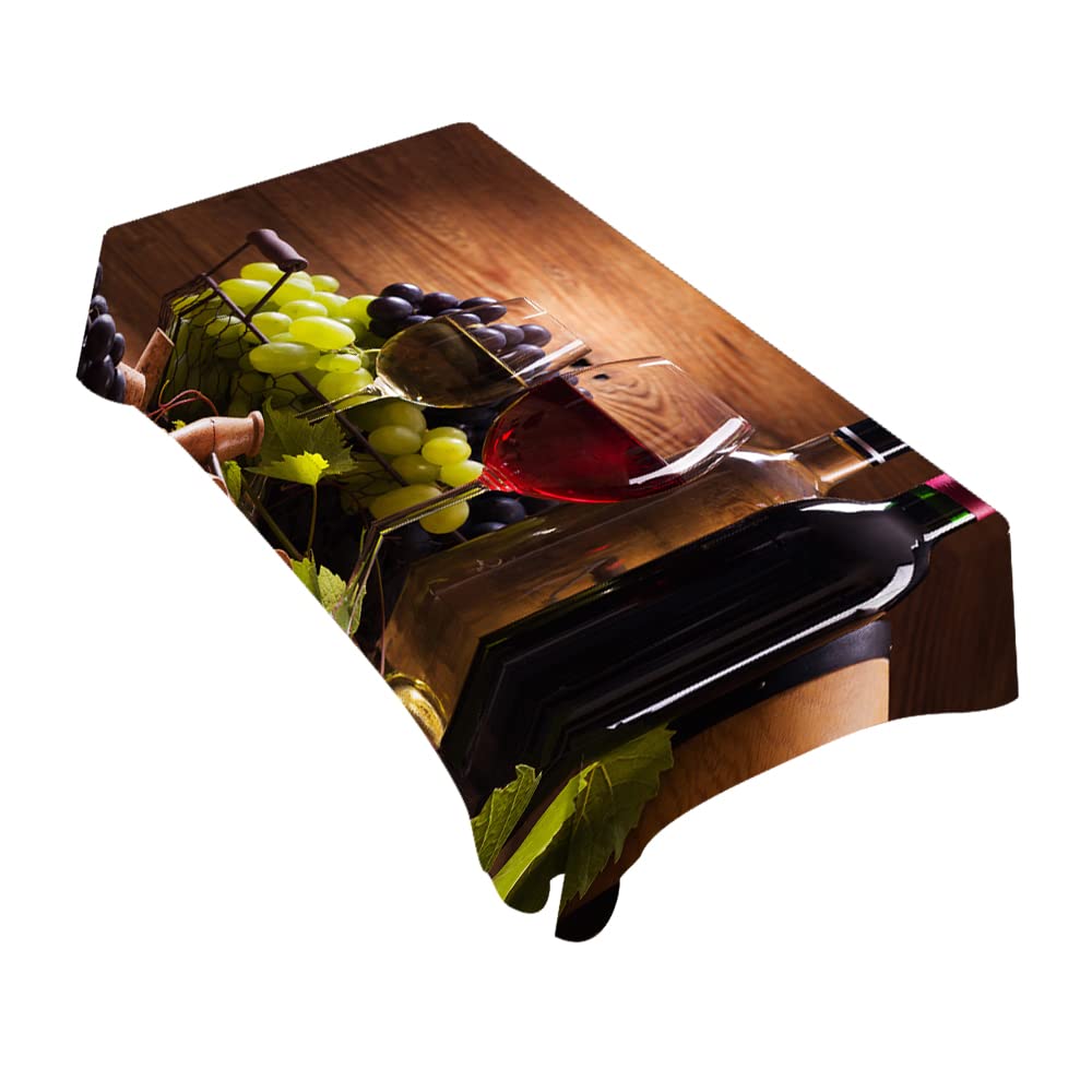 Premium Waterproof Spillproof Rectangle Tablecloth 52