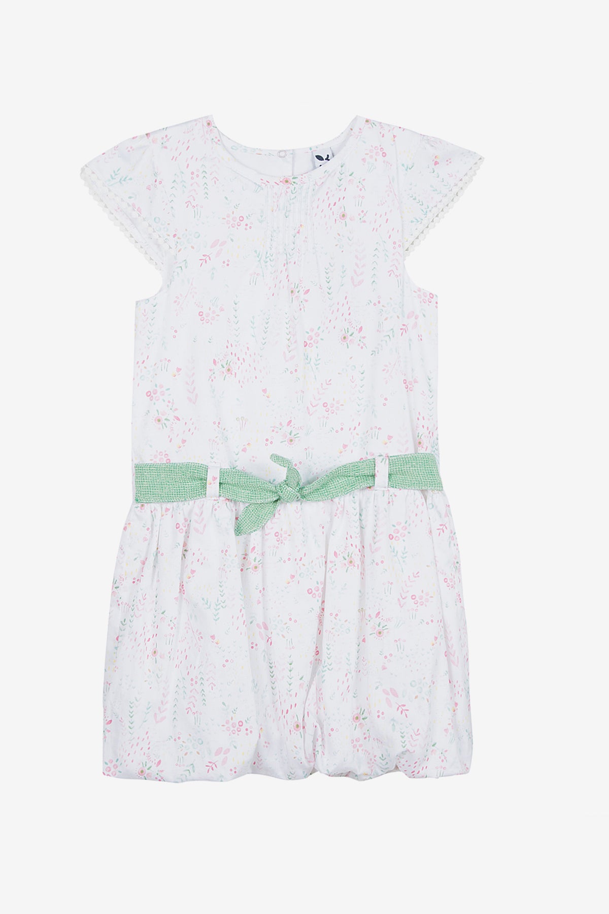 3pommes Garden Baby Girls Dress - Floral Print Summer Outfit for Toddlers - Perfect for Outdoor Play, Parties & Photo Shoots