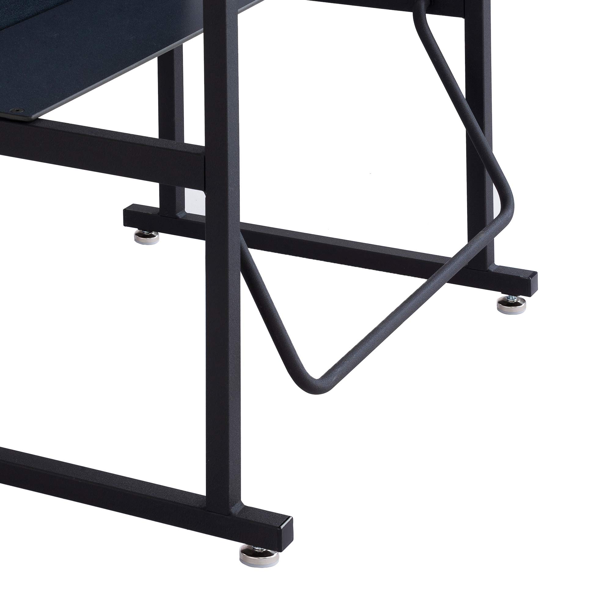 AlphaBetter Adjustable Height Desk 36x24 Inch - Premium Swinging Footrest Bar for Home, Office & Classroom - Ergonomic Study & Work Desk for Comfort & Focus