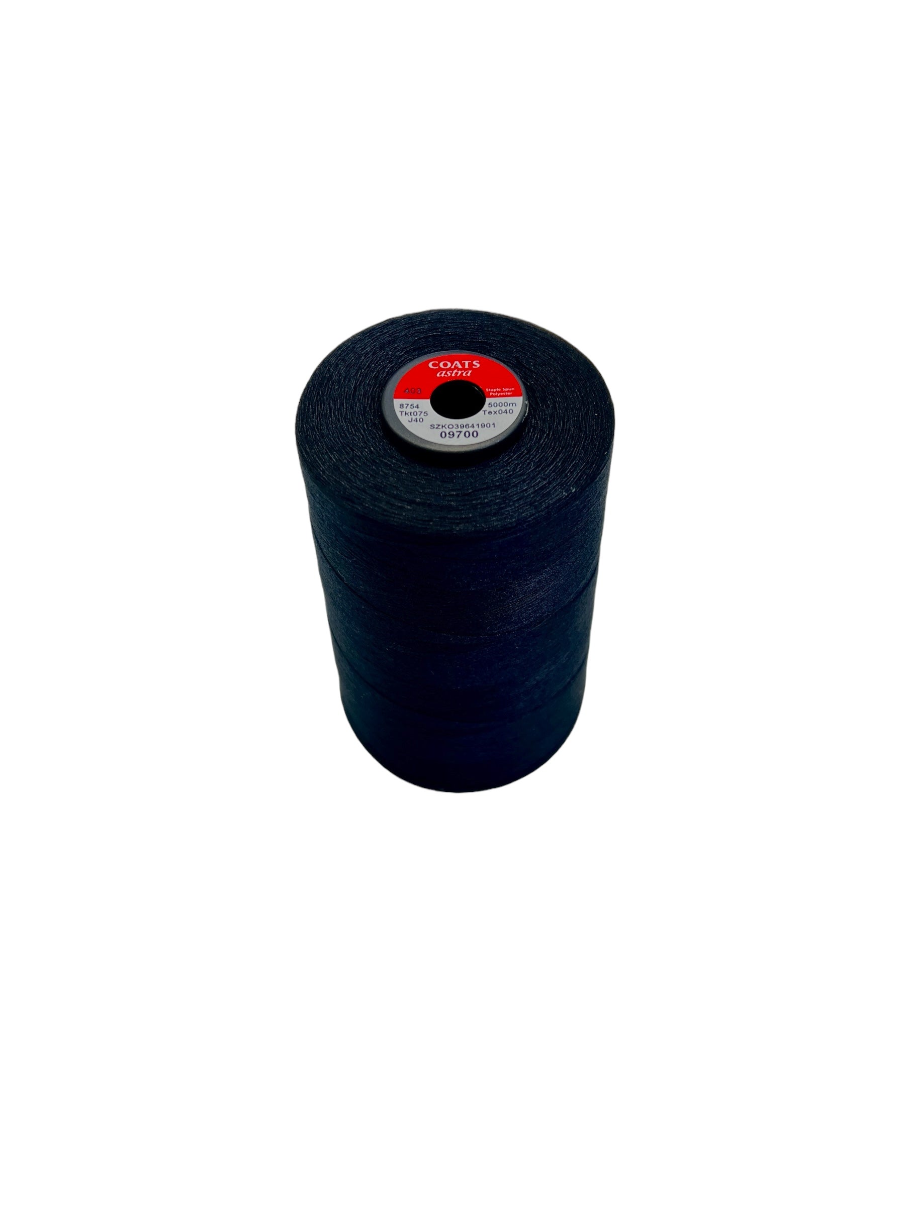 Astra 75 High-Quality Polyester Thread - 5000m Large Cones for Sewing, Quilting & Embroidery | Perfect for Industrial & Home Use