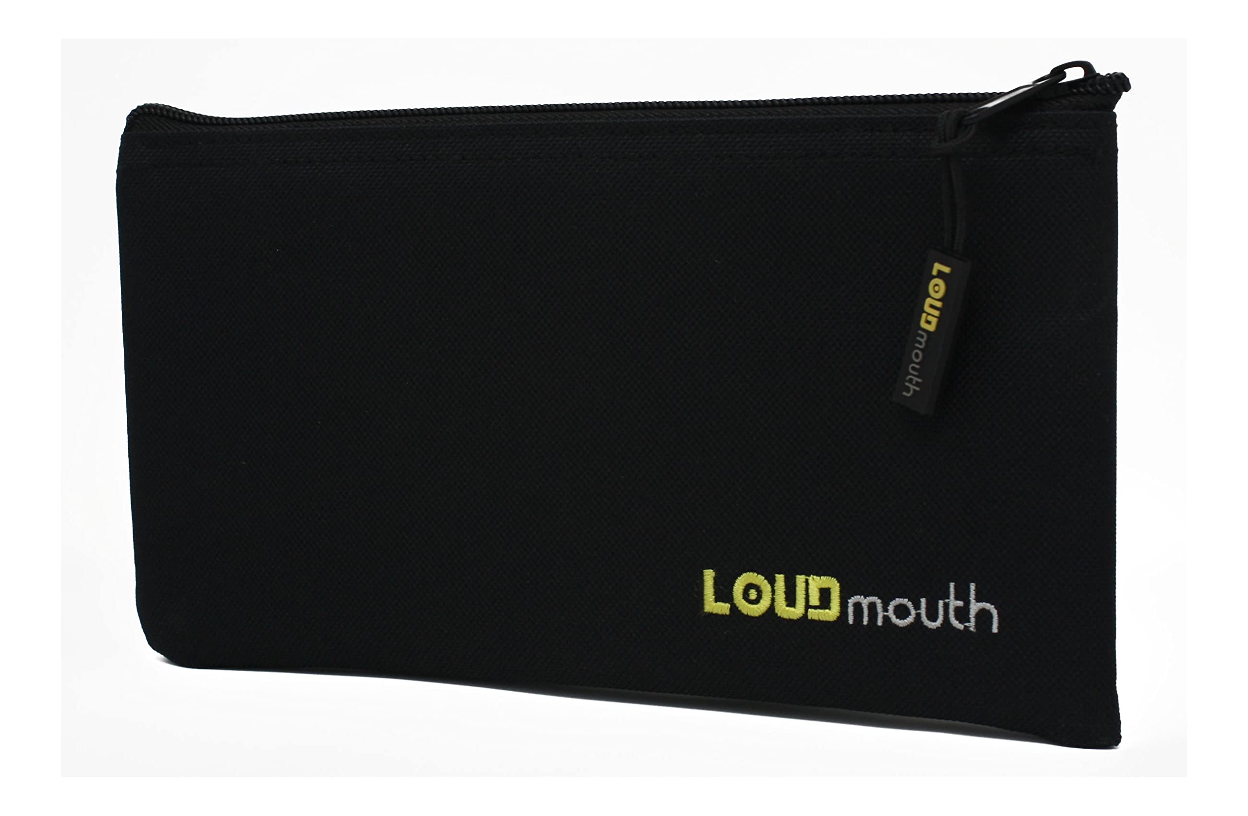 Loudmouth Zippered Pouch for Handheld Wired Microphones - Durable Mic Storage Bag 9.25