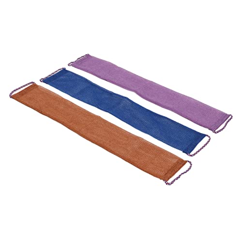 Ubersweet® Exfoliating Back Scrubber - Deep Cleaning Body Scrubber Strap for Men & Women | Promotes Blood Circulation | Portable Shower & Bath Accessory | Perfect for Exfoliating Dead Skin & Improving Skin Texture