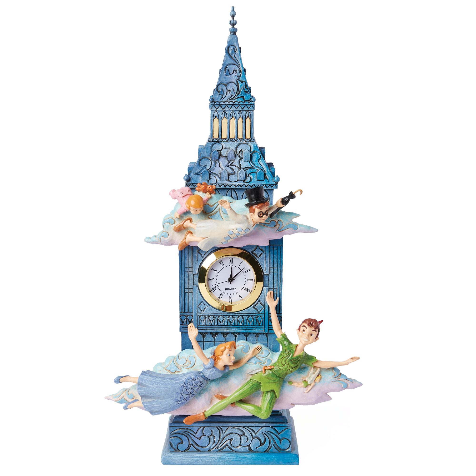 Peter Pan Wall Clock - Vintage Disney Inspired Decor for Kids Room, Nursery & Fantasy Themed Bedrooms | Perfect Gift for Disney Fans & Collectors