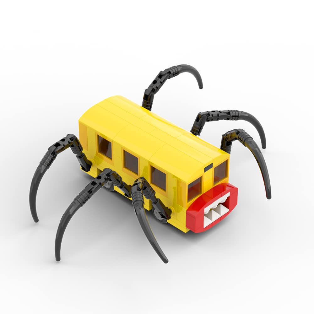 VONADO Charles Train Building Blocks Set - 165 PCS Monster Bus Chasing You Model Toy for Kids, Boys & Girls - Creative STEM Educational Building Toy for Display, Collection & Role Play Games - Perfect for Birthday Gifts & Classroom Activities