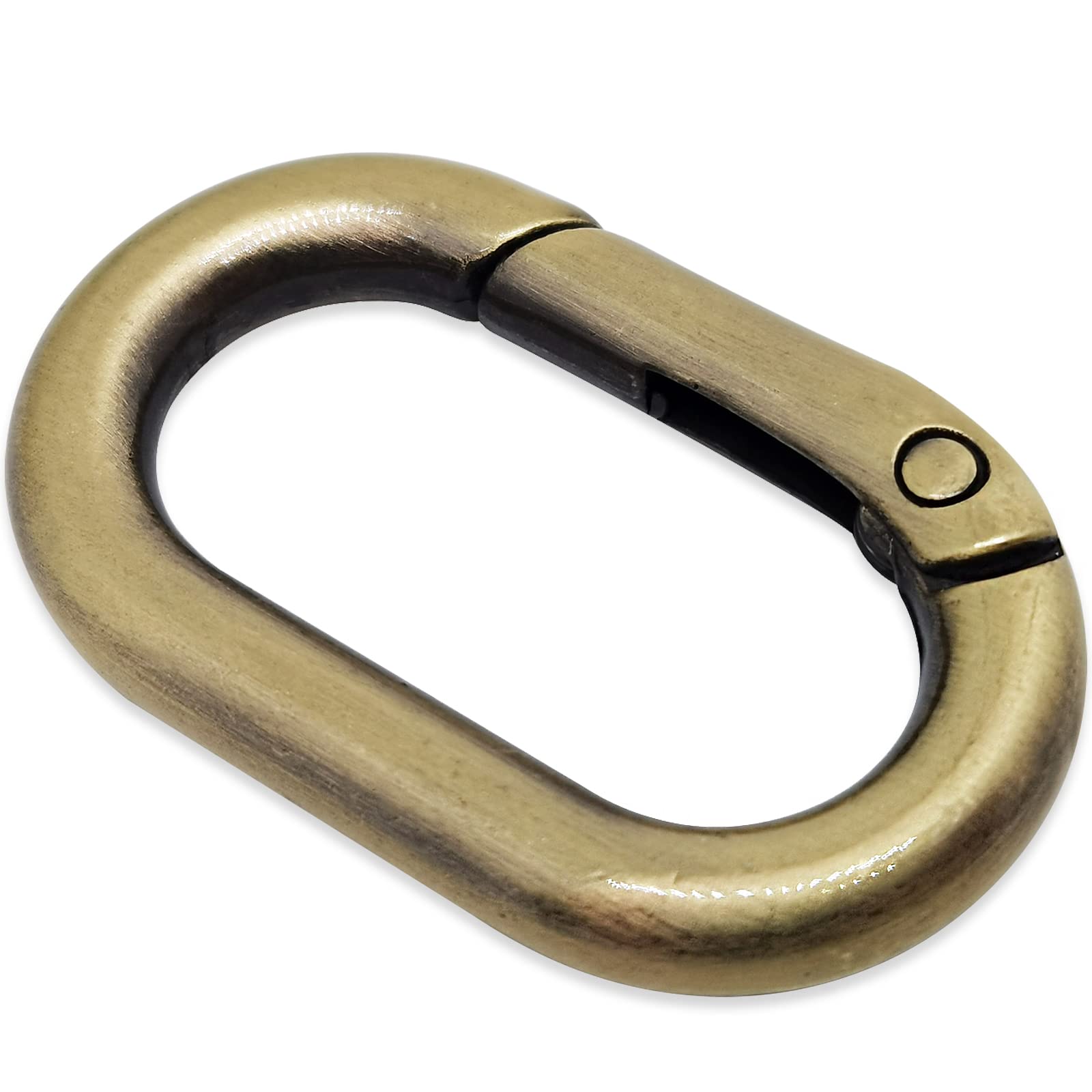 1 Inch Spring Snap Clip Hook - DIY Craft Accessories for Jewelry Making, Keychains, and Sewing Projects - Multipurpose Fastener for Home and Office Use