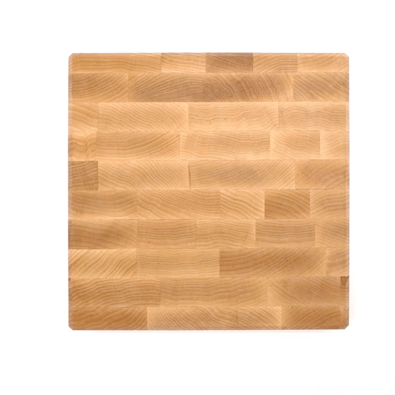 J.K. Adams Professional End Grain Maple Cutting Board 12x12 Inch - Premium Wooden Chopping Block for Kitchen, Butcher Block for Meat & Vegetables - Perfect for Home Chefs & Professional Kitchens