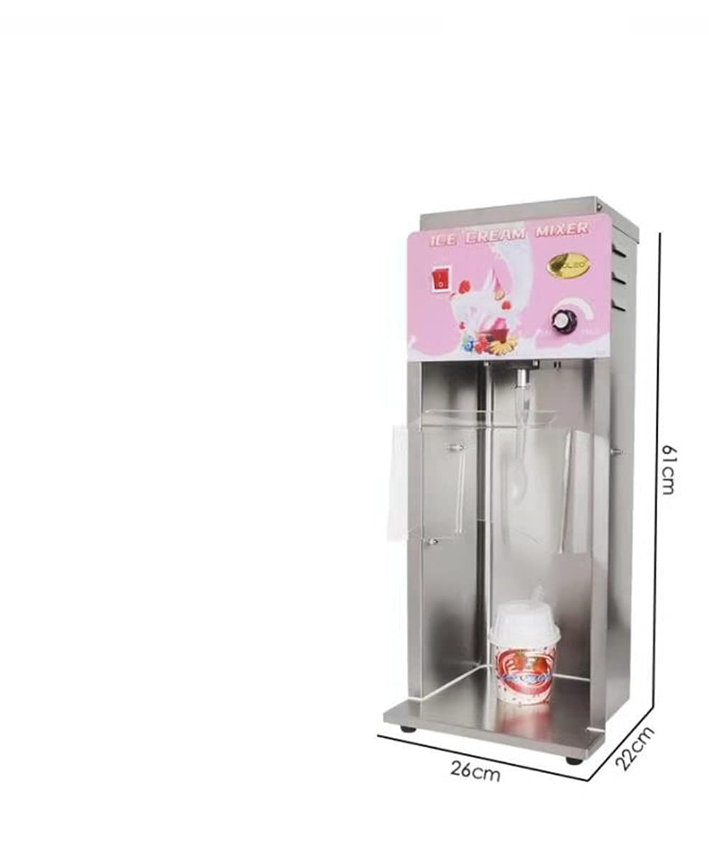 Commercial Soft Serve Ice Cream Maker - 0-3600 RPM Stepless Speed Blender for Shakes, Mixes & Flurries (110V) - Perfect for Restaurants, Cafes & Ice Cream Shops