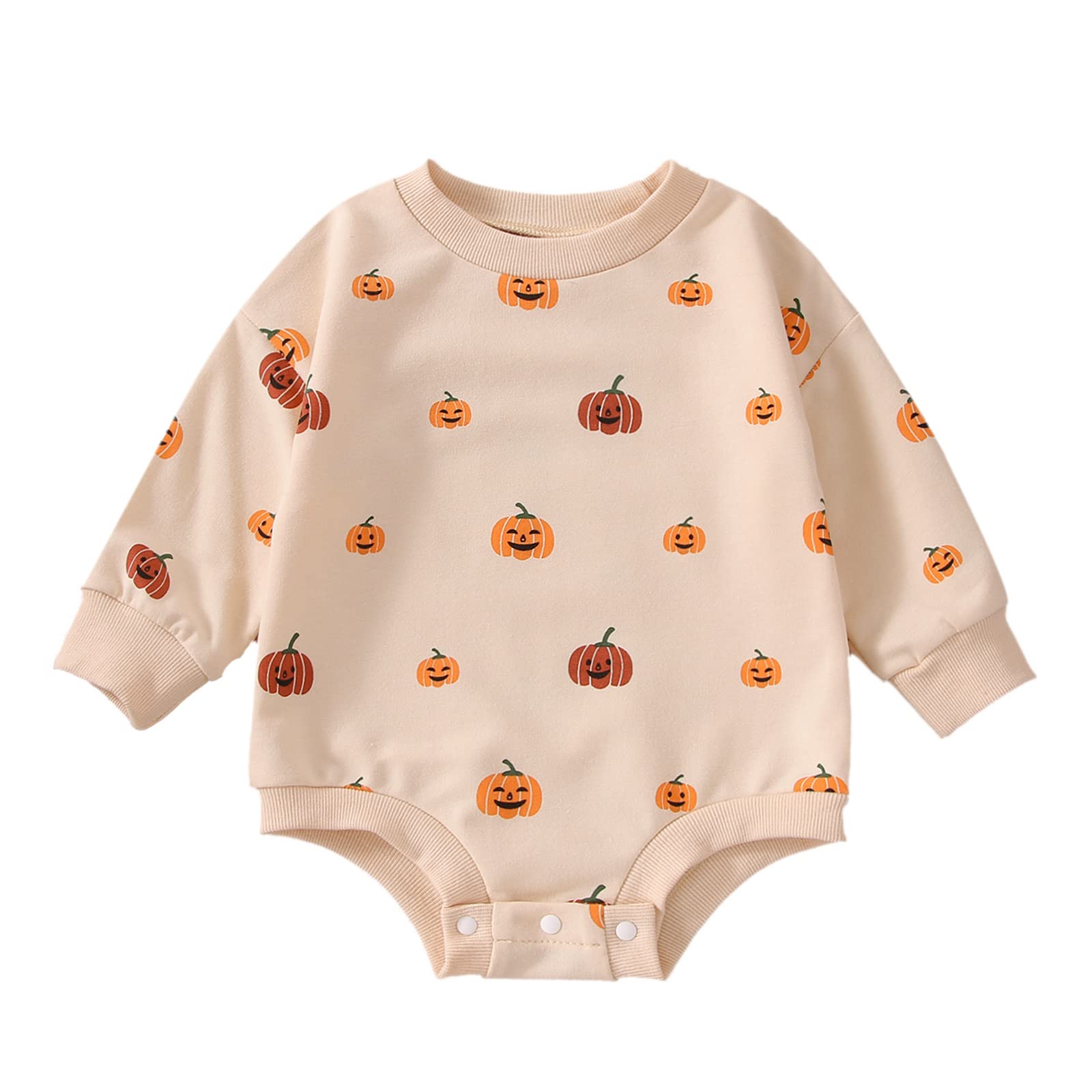 Baby Halloween Pumpkin Costume Onesie for Boys & Girls - Party Outfit