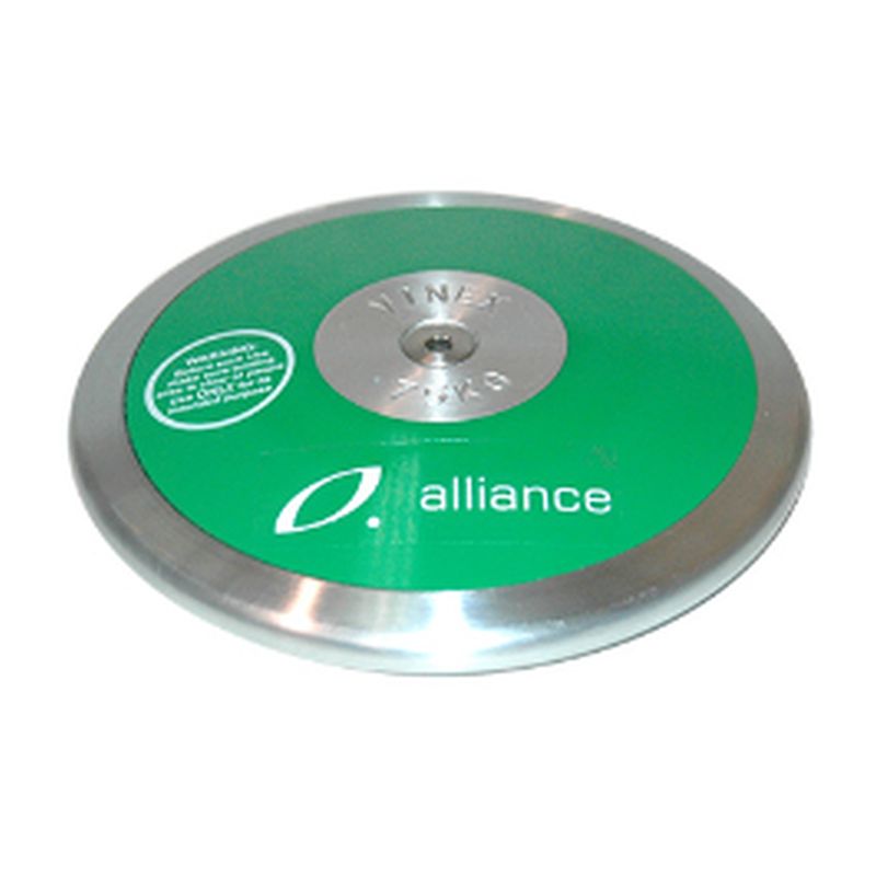 Alliance Synthetic Discus 750g - Competition & Training Disc for Track & Field Athletes - Perfect for Outdoor Sports & School PE Classes