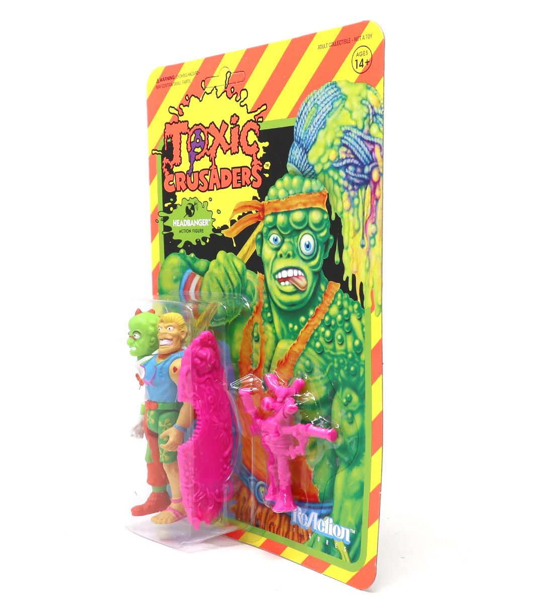 Headbanger ReAction Figures - The Toxic Avenger Collectible Action Figure for Horror Fans | Perfect for Display, Gifts & Movie Memorabilia Collections