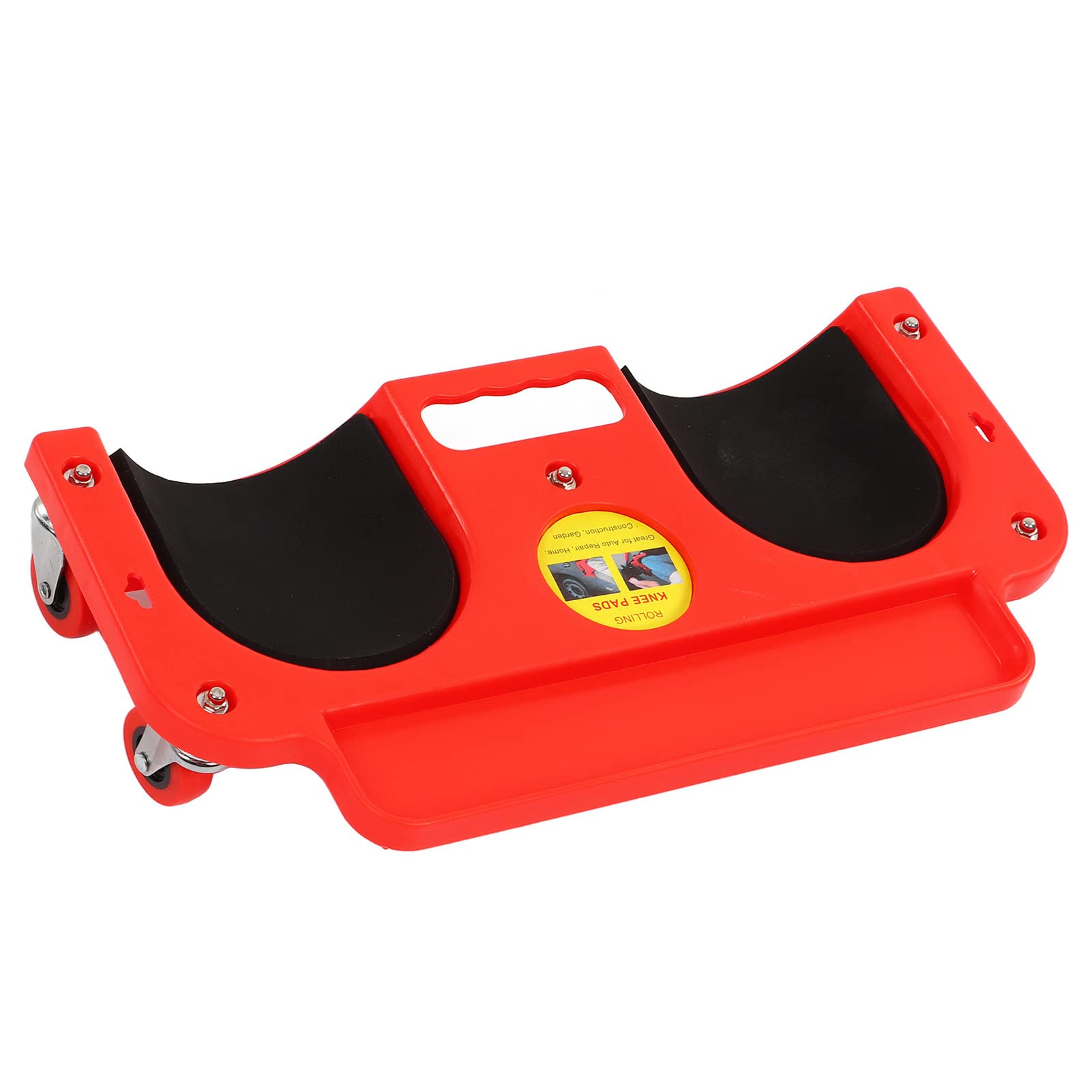 Rolling Knee Pads with Wheels - Heavy Duty Knee Support for Carpenters, Mechanics, Painters & Auto Repair - Comfortable Protective Gear for Floor Work, Construction & Home Improvement Projects