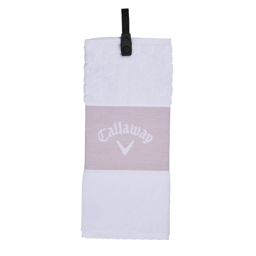 Callaway Tri-Fold Golf Towel - Premium Microfiber Golf Towel for Golfers - Perfect for Golf Course, Driving Range & Outdoor Sports