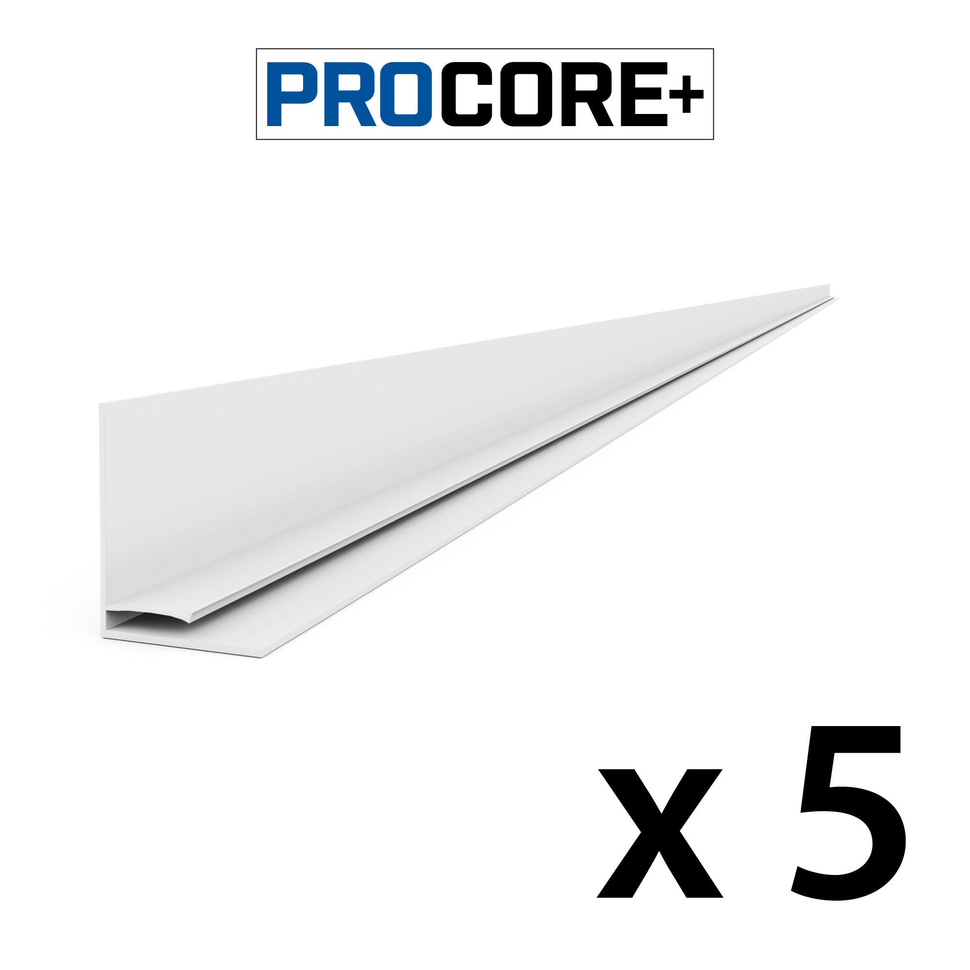 8 ft. PROCORE+ Black Carbon Fiber PVC Top Trim Pack - Durable Automotive Exterior Trim for Cars, Trucks & SUVs - Weather-Resistant DIY Upgrade Kit