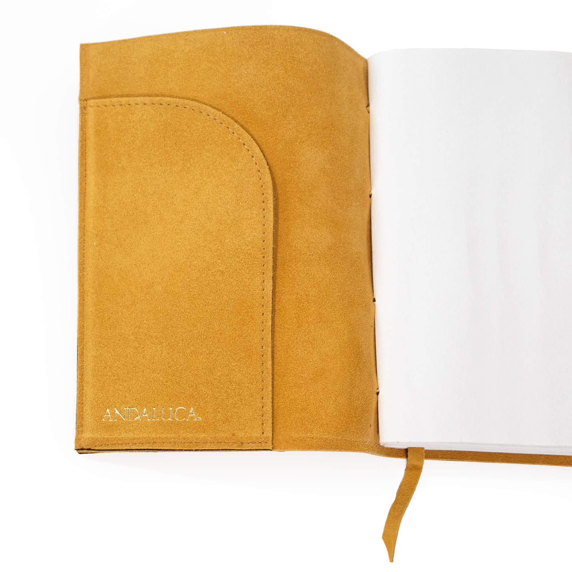 Premium Large Dijon Yellow Suede Journal - Leather Bound Writing Notebook for Travel, Work & Creative Inspiration | Perfect Gift for Writers & Professionals
