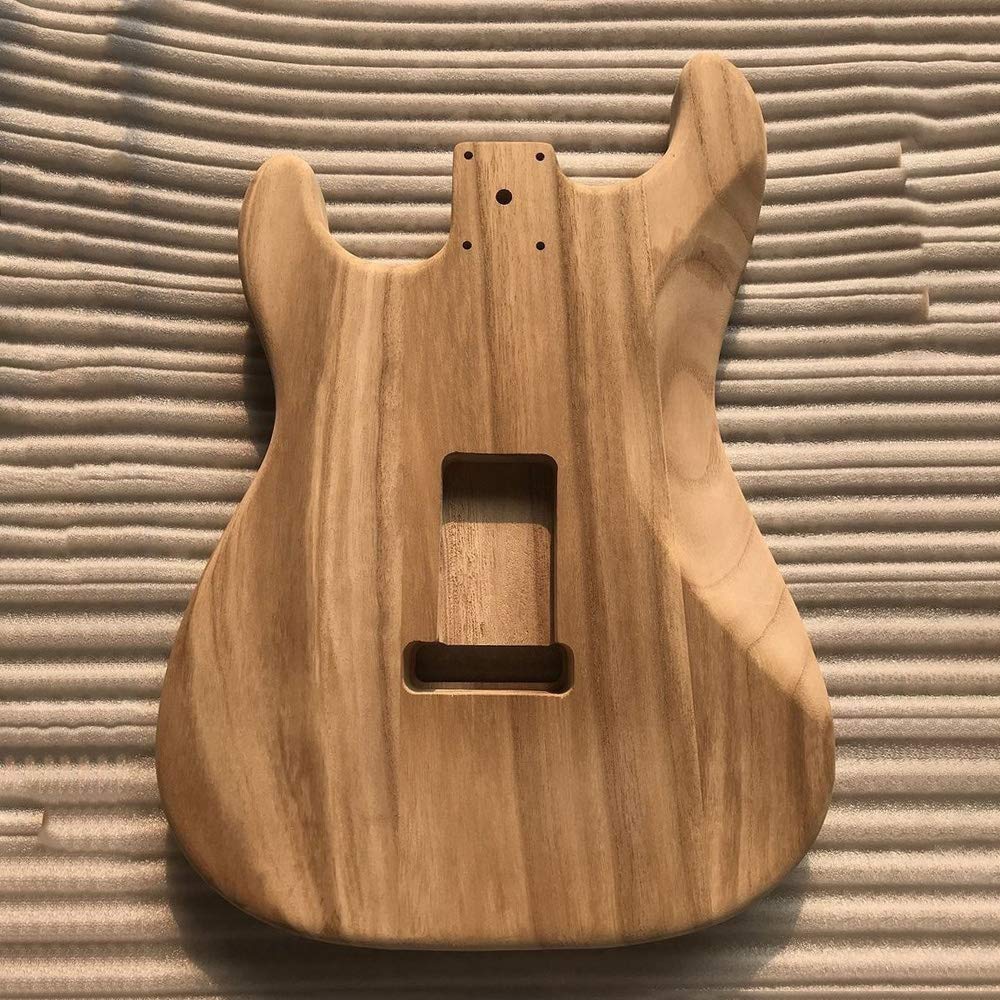 Handcrafted Electric Guitar Body - Maple Wood Barrel Style for DIY Guitar Builders | Perfect for Rock, Blues & Custom Instrument Projects