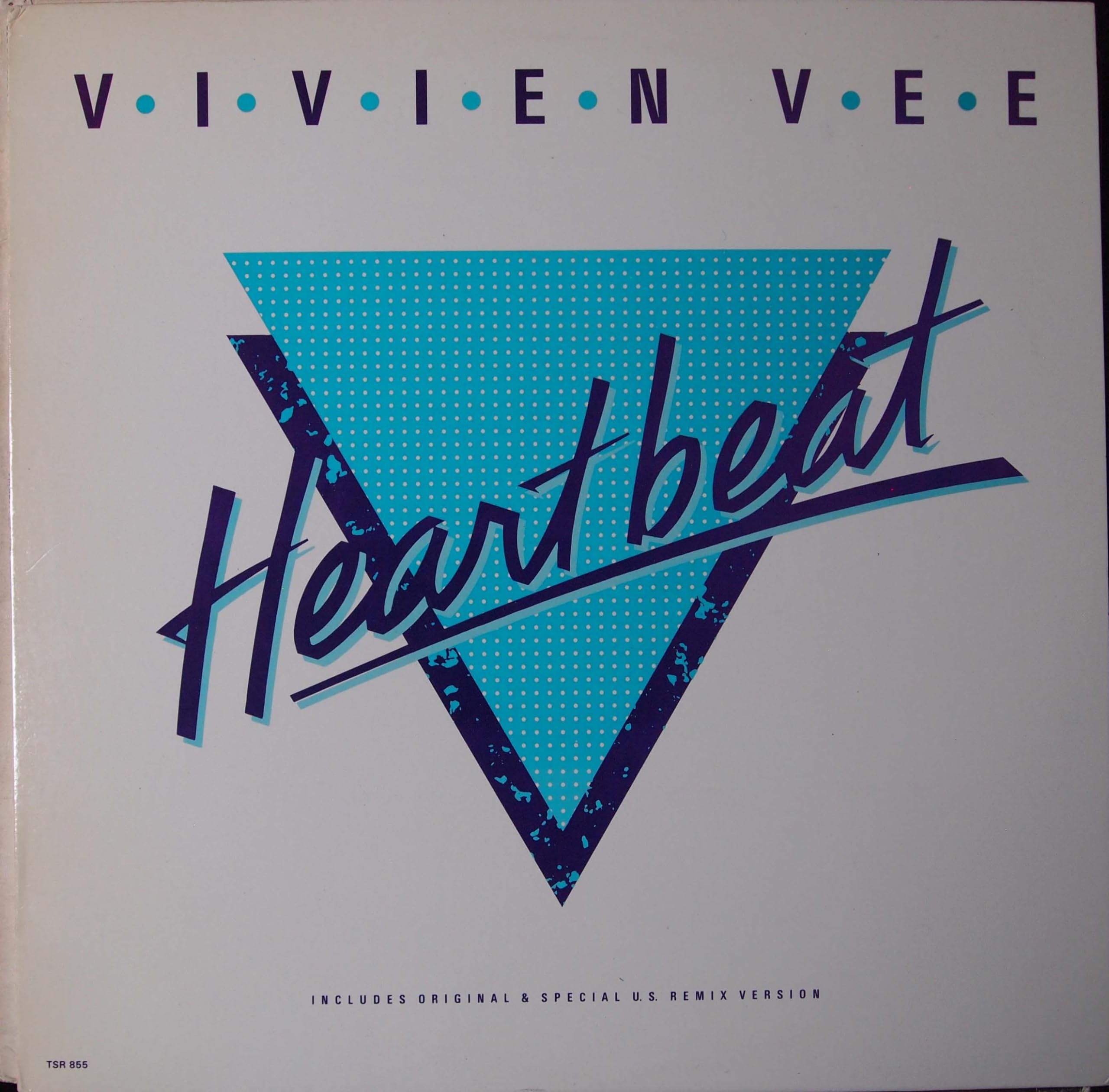 Vivien Vee - Heartbeat Vinyl Record | X-Energy Records | 80s Disco Music | Perfect for DJ Sets & Vintage Music Collectors