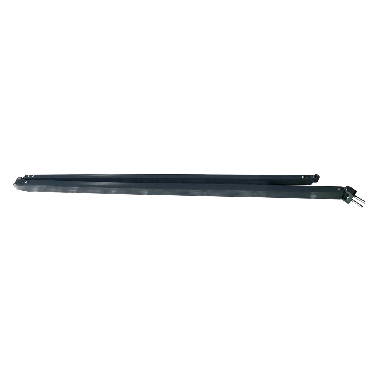 Aleko Replacement Retractable Arms Set for 12x10, 13x10, 16x10, 20x10 Foot LED Retractable Awnings - Set of 2 in Deep Gray - Perfect for Patio, Deck, and Outdoor Shade Solutions
