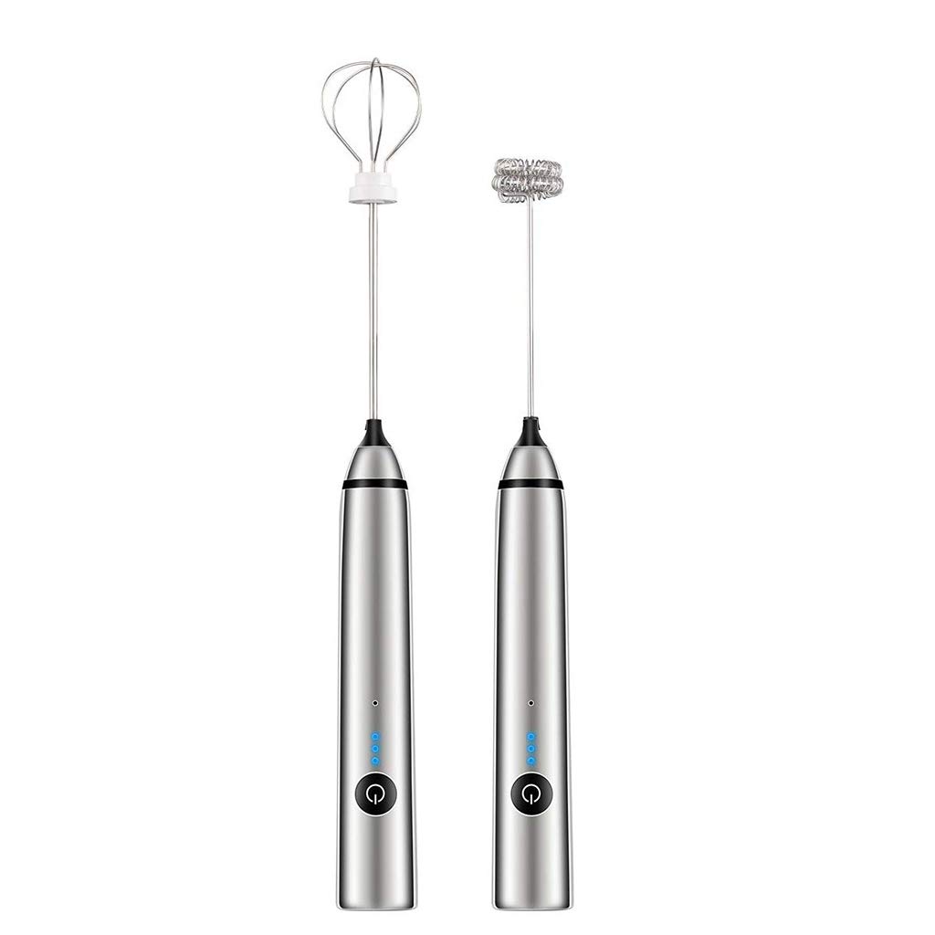 **Chenso Mini Electric Handheld Egg Beater - Rotatable Whisk for Milk, Coffee, Shake & Frother - Multifunctional Mixer for Baking, Cooking & Home Use**    *(Perfect for Smoothies, Lattes, Desserts & DIY Drinks!)*