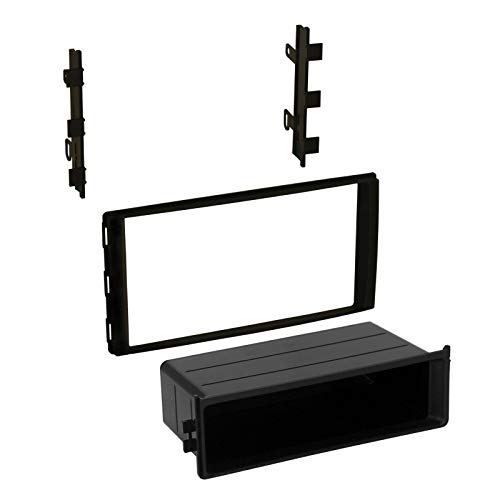 Universal Single or Double DIN Car Stereo Dash Kit - Compatible with Aftermarket Radios (Model 780) | Perfect for Car Audio Upgrades & Custom Installations