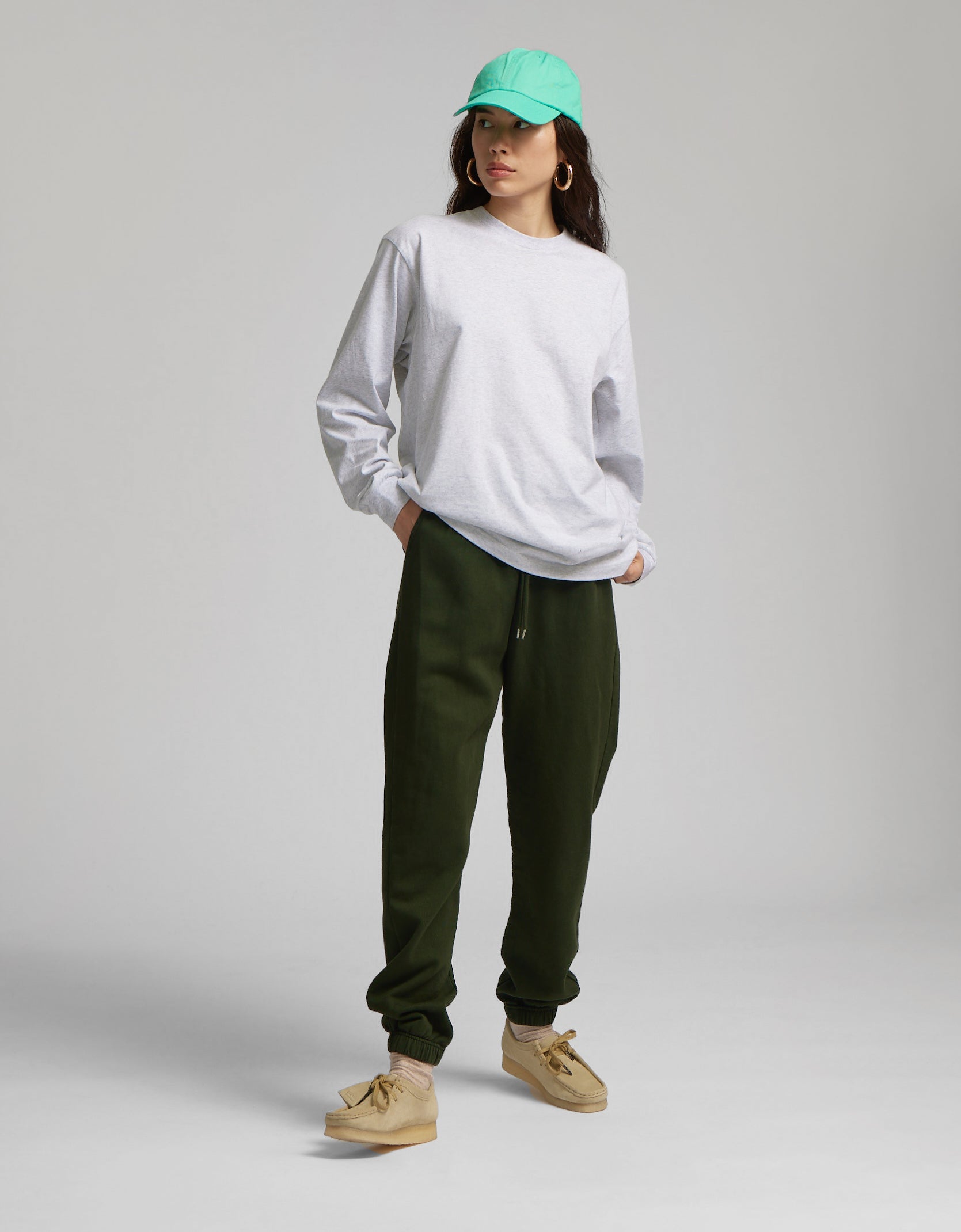 Oversized Organic Long Sleeve T-Shirt for Women - Soft Magenta Blaze Cotton Tee | Casual Wear, Loungewear & Street Style Fashion