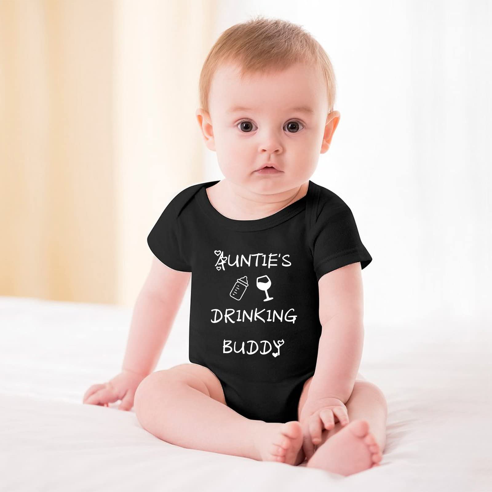 Funny Baby Bodysuits 3-Pack - Unisex Newborn Onesie Romper for Boys & Girls 0-24 Months | Cute Family Slogan Outfits for Playdates, Photo Shoots & Everyday Wear