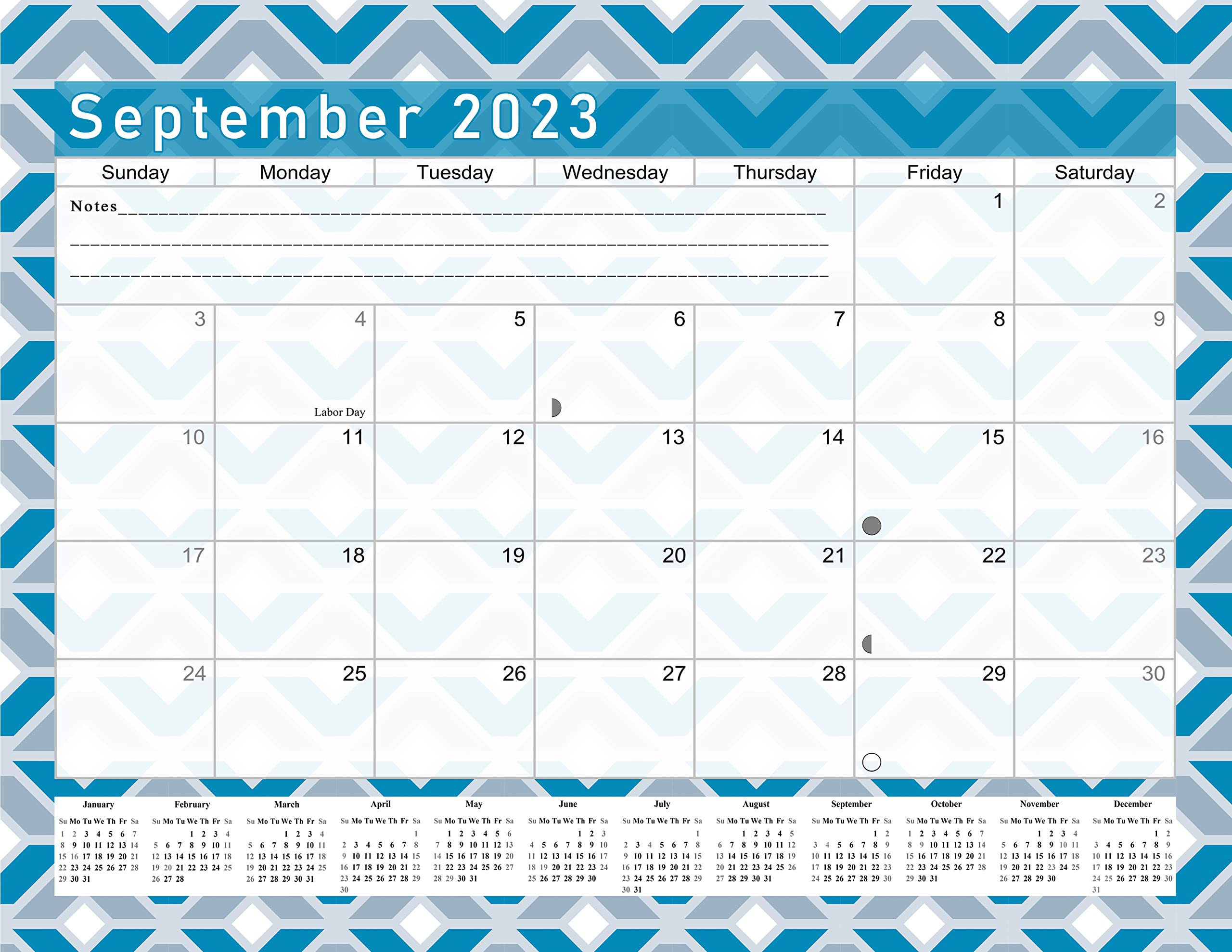 2024-2025 18-Month Magnetic & Desk Calendar Planner - Wall/Desktop Organizer with Bonus Stickers - Perfect for Office, Home & School Planning (Edition #26-04)