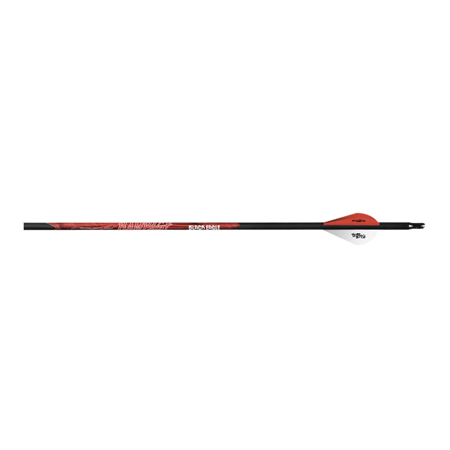 Black Eagle Rampage V1 Fletched Arrows (.003) - High Performance Carbon Arrows for Target Shooting & Hunting | Perfect for Archery Competitions & Outdoor Adventures