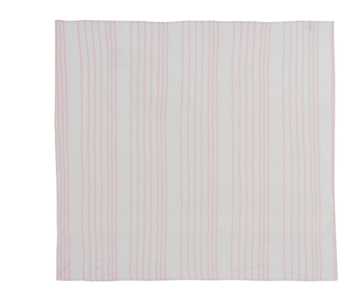Kipp Stripe Swaddle Blanket - Soft Organic Cotton Baby Wrap for Newborns & Infants - Perfect for Swaddling, Nursing, and Sleeping