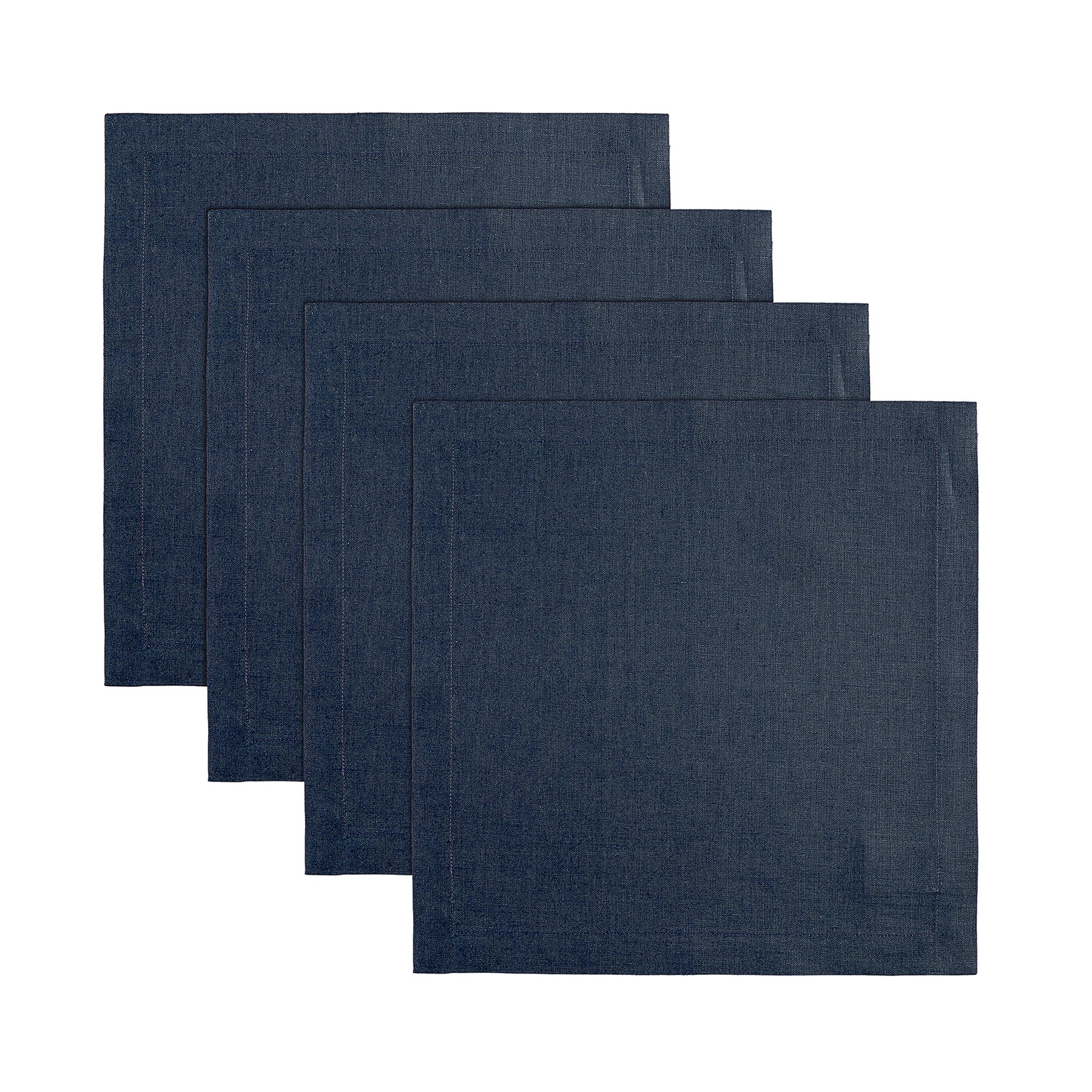 Premium Fete Square Placemats Set of 4 - Waterproof & Heat-Resistant Table Mats for Dining, Kitchen, and Party Decor - Elegant Home & Entertaining Accessories
