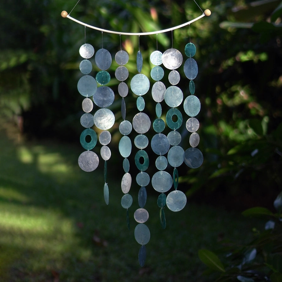Rain Chimes - Outdoor Wind Chimes for Garden, Patio & Balcony - Relaxing Nature Sounds for Meditation & Stress Relief