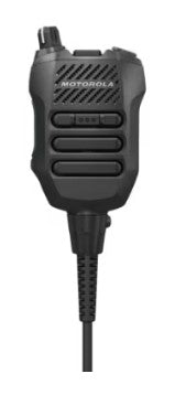 Motorola XVP850 (PMMN4135A) Two-Way Radio Remote Speaker Microphone - Hands-Free Communication for Security, Construction & Outdoor Activities