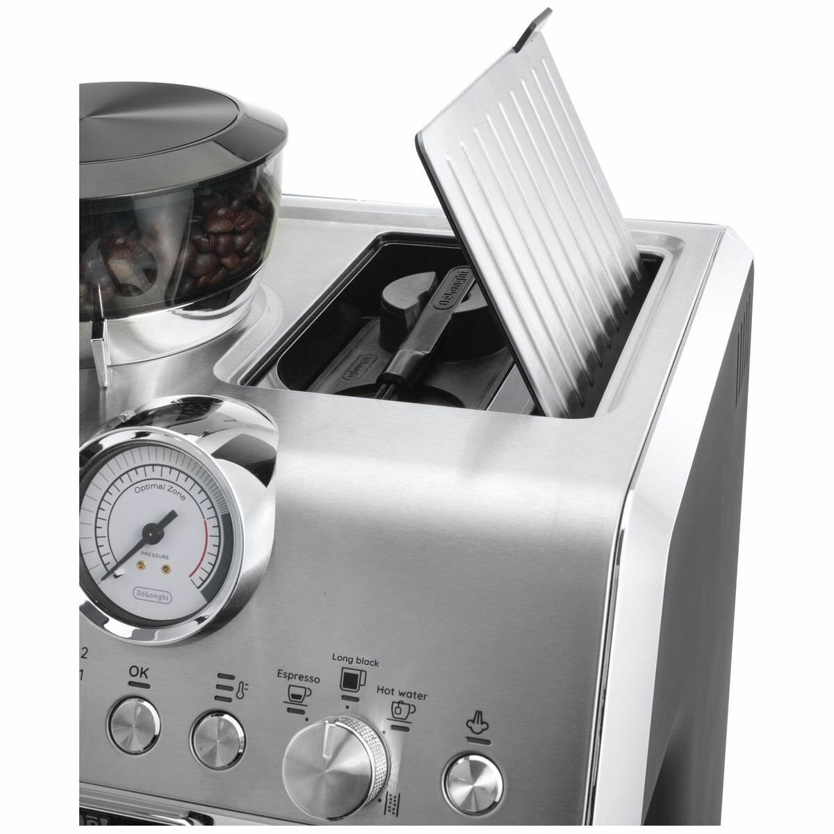 De'Longhi EC9155MB La Specialista Arte Manual Pump Espresso Machine - Premium Home Barista Coffee Maker for Espresso, Latte & Cappuccino - Perfect for Kitchen, Office & Gifting