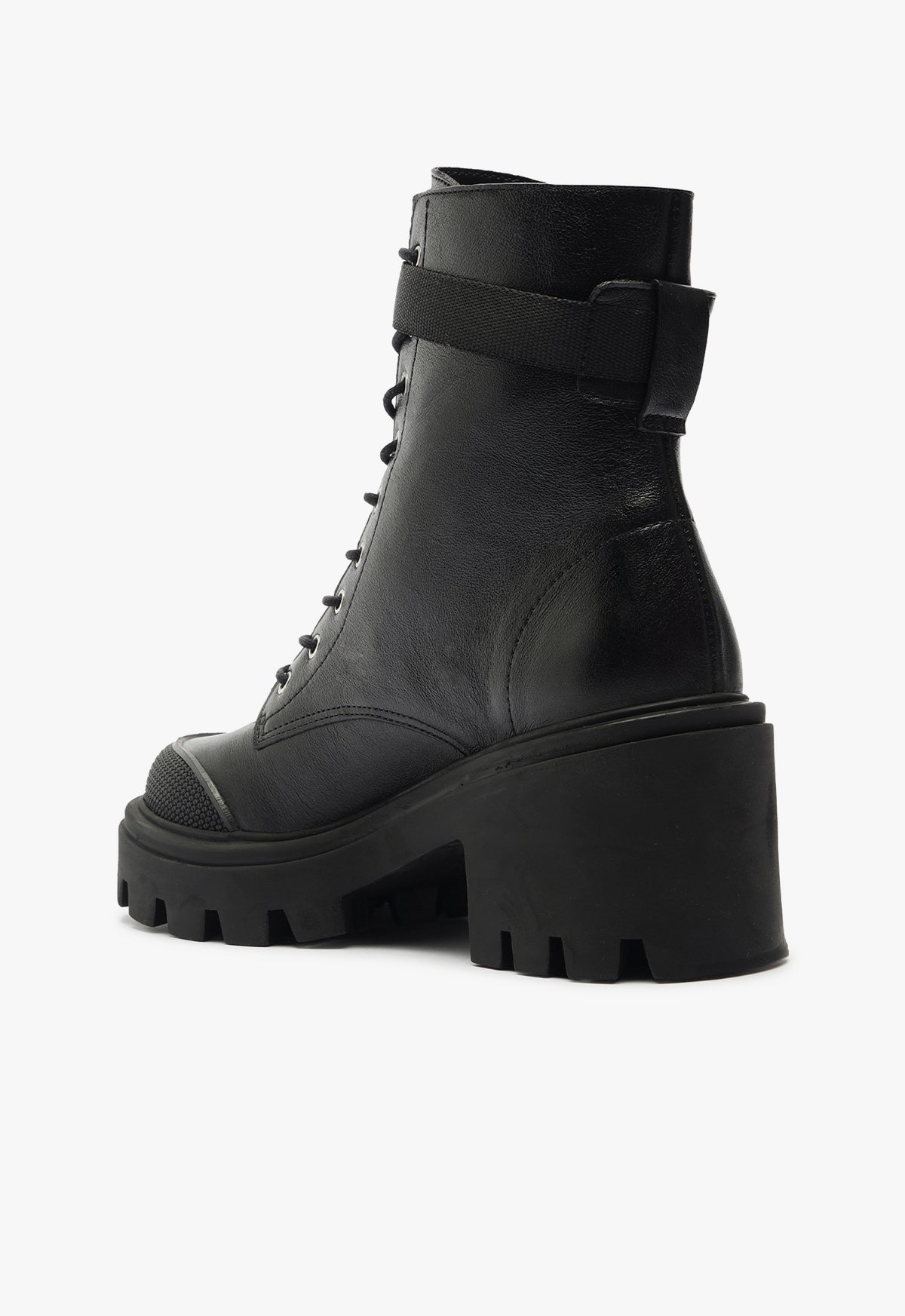 Sarah Leather Bootie F24 Women's Flat Heel Ankle Boots - Comfortable & Stylish for Casual Outfits, Work & Date Nights
