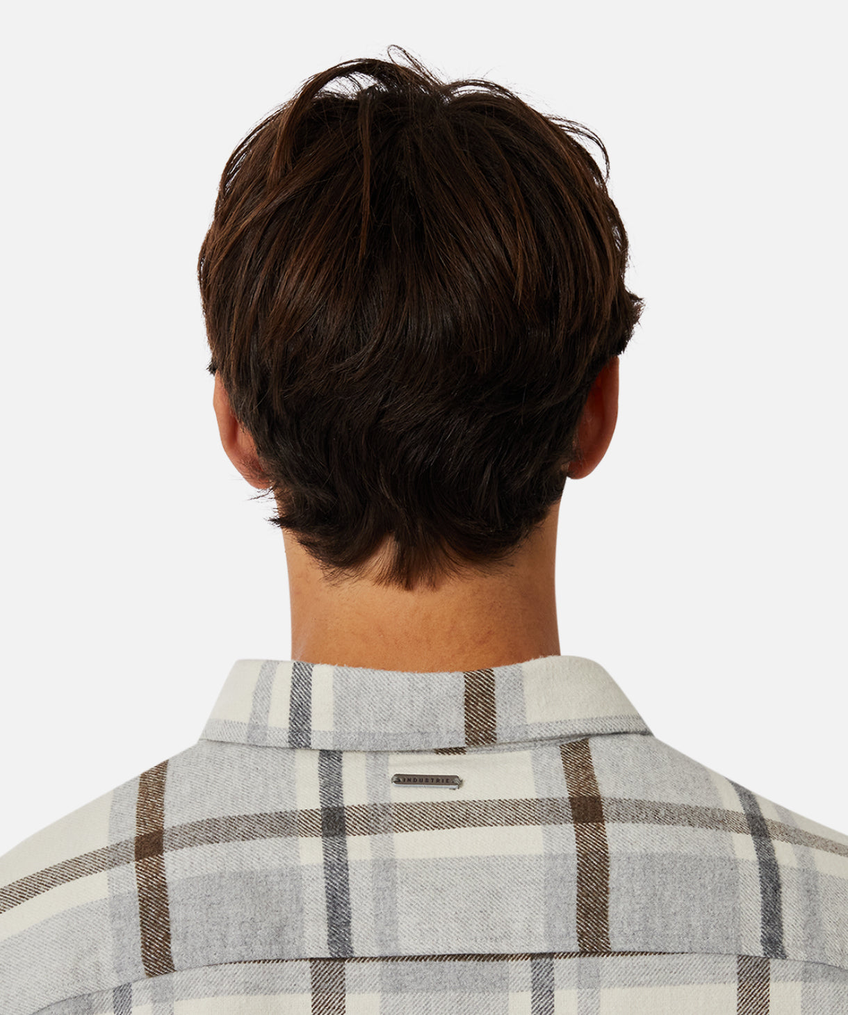 Elmhurst LS Shirt for Men - Off White & Grey Casual Long Sleeve Button-Up Shirt | Perfect for Office, Date Night & Fall Layering