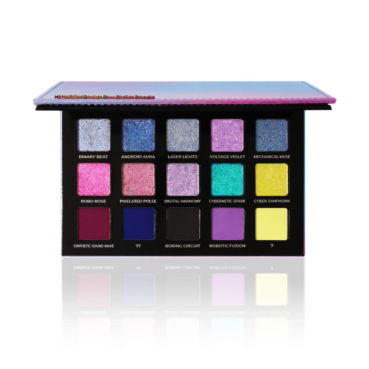 Cyborg Choir Eyeshadow Palette - 18 Vibrant Matte & Shimmer Shades | Vegan & Cruelty-Free Makeup | Perfect for Party, Halloween & Festival Looks