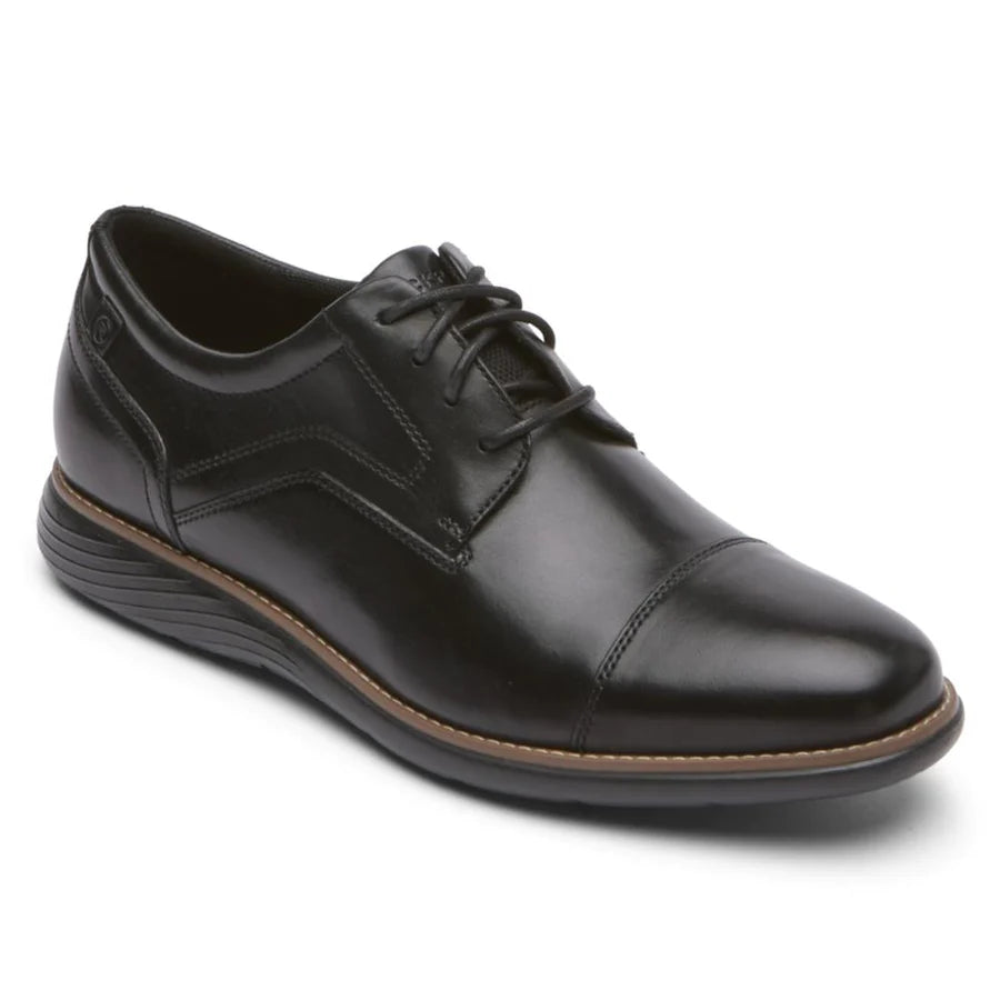 Men's Garett Cap Toe Oxford Dress Shoes - Classic Formal Leather Shoes for Business, Office & Wedding Occasions