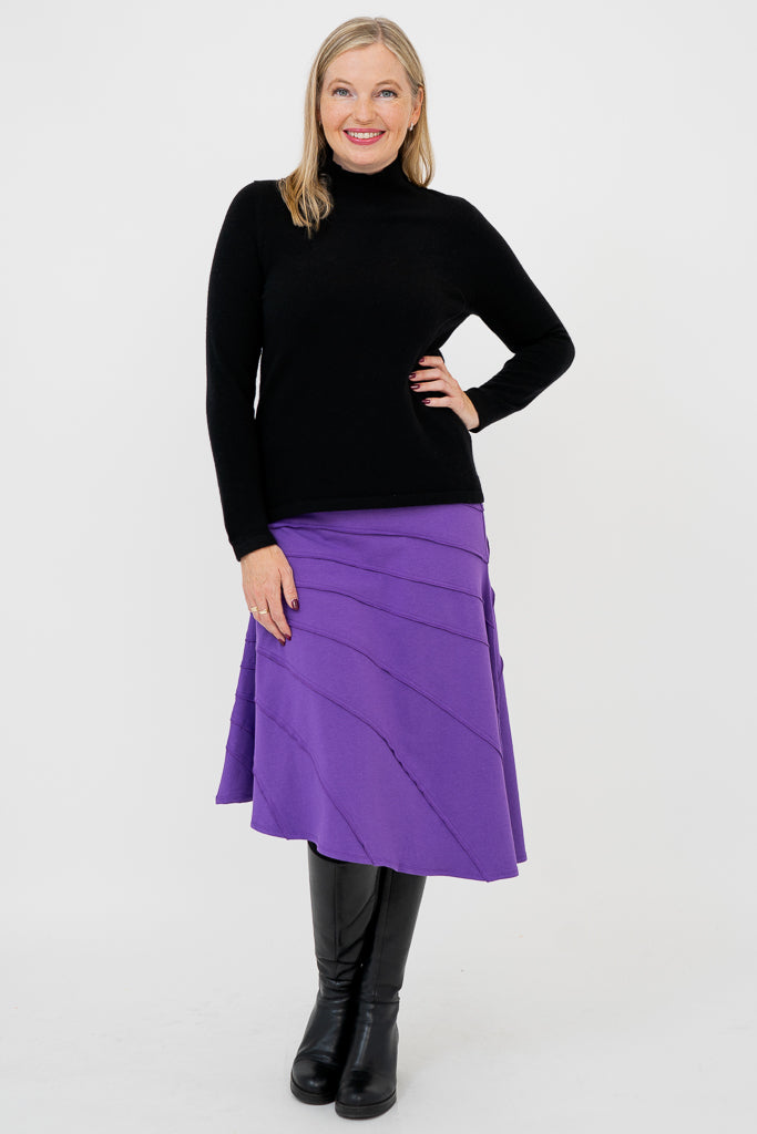 Beverly Bamboo Princess Skirt - Elegant & Comfortable A-Line Skirt for Women | Perfect for Parties, Weddings & Special Occasions