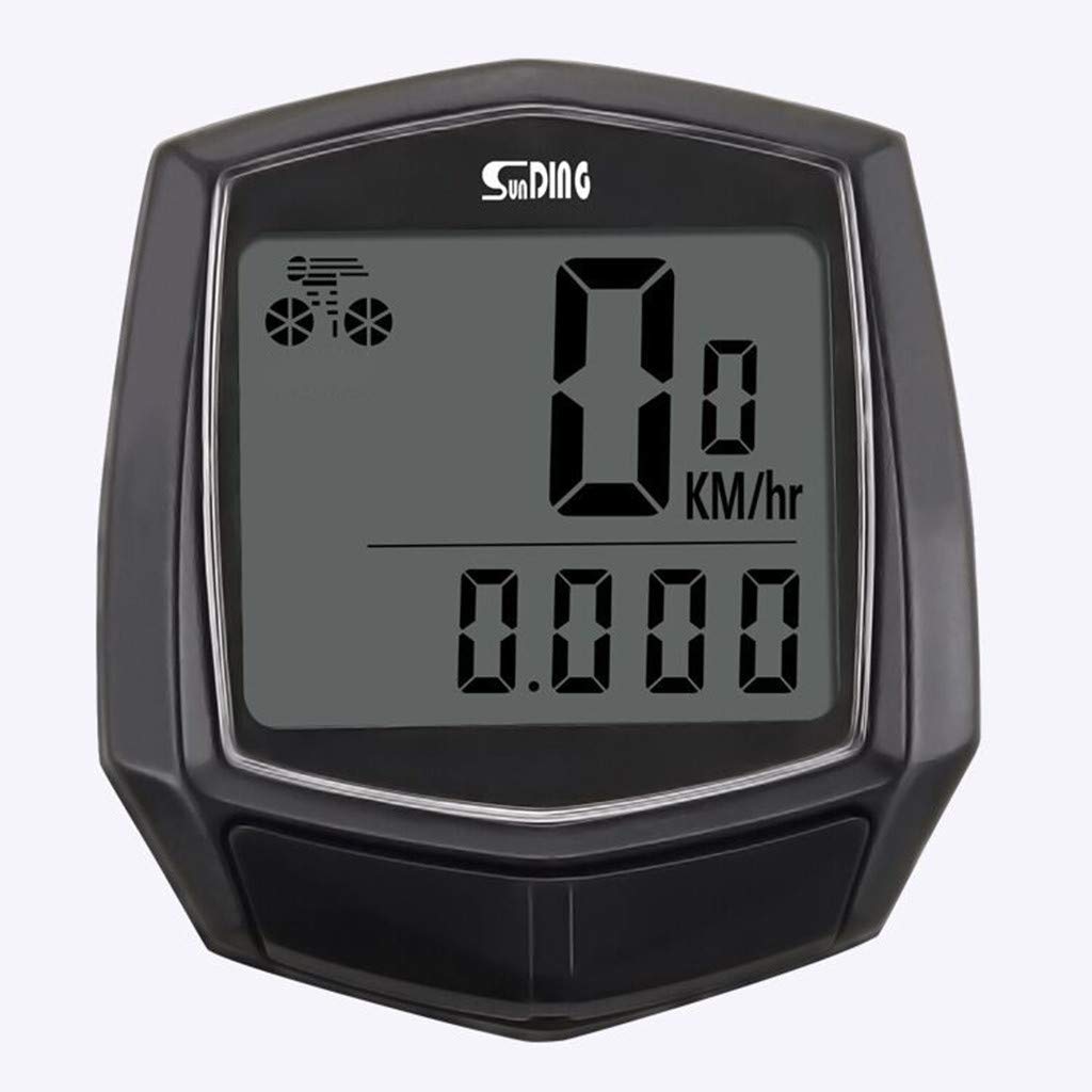 Waterproof LCD Bike Speedometer - Multifunctional Odometer for Cycling, Electric & Women's Bikes | Durable Wired Bicycle Accessories for Commuting, Fitness & Outdoor Adventures