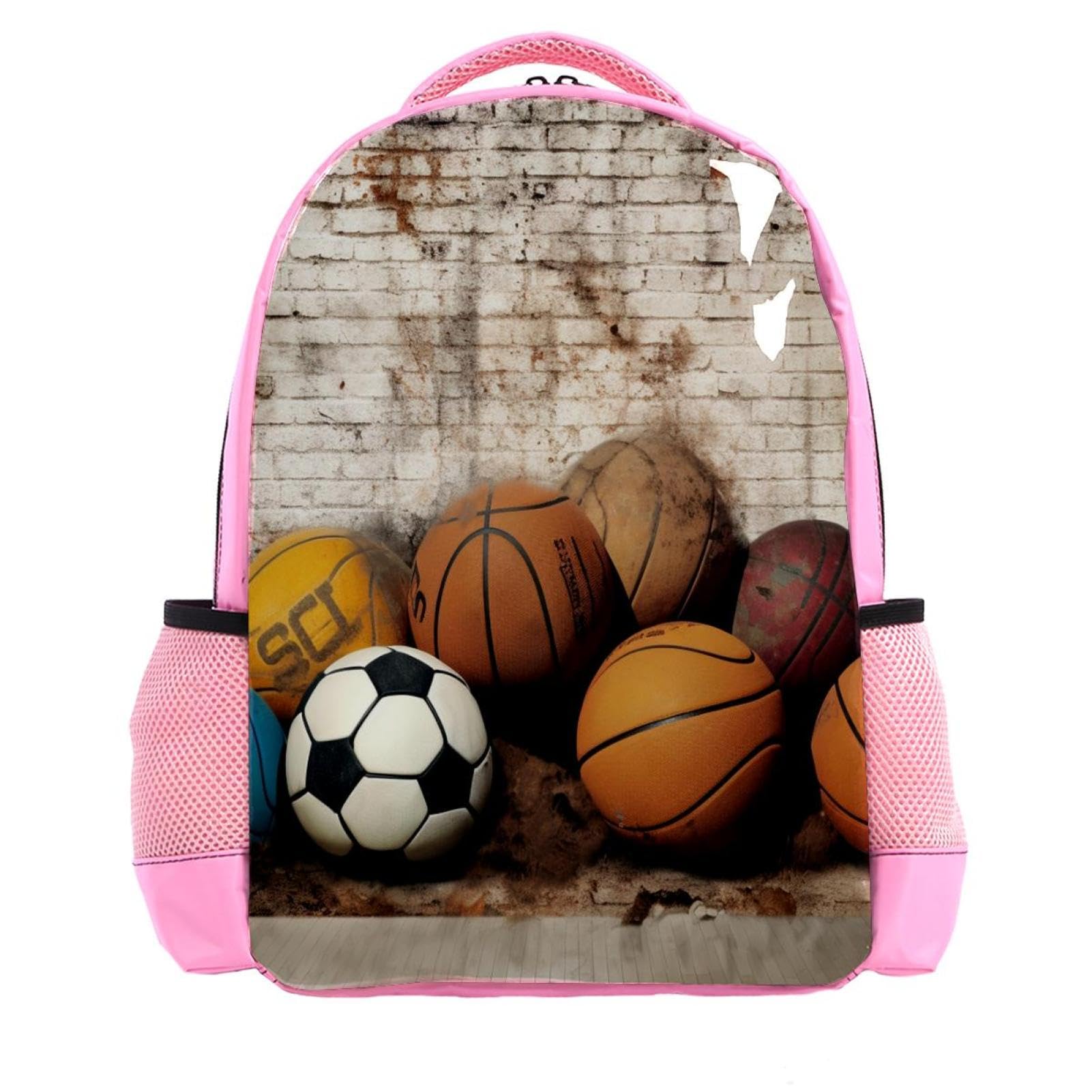 Stylish Travel Backpack for Women & Men - Durable Sports Backpack for Basketball, Football & Baseball - Perfect for Gym, School & Outdoor Adventures