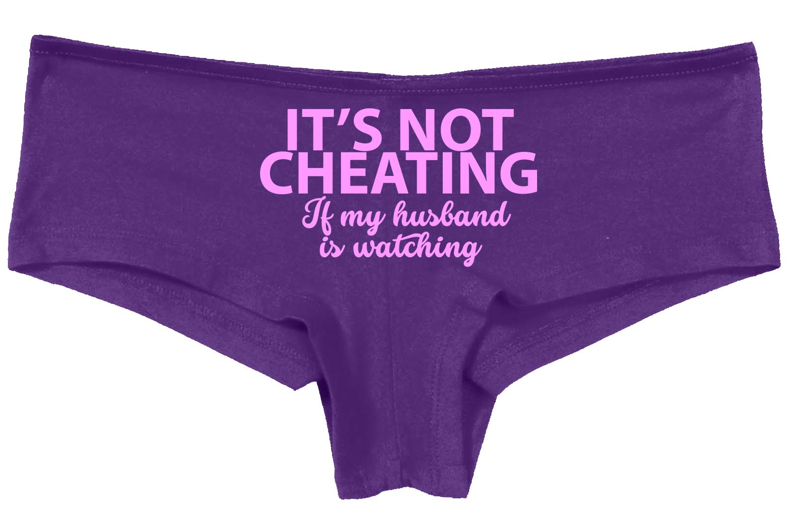 Knaughty Knickers - Slutty Purple Panties for Women | Lingerie for Role Play & Intimate Moments | Perfect for Couples, Bachelorette Parties & Spicing Up Your Love Life