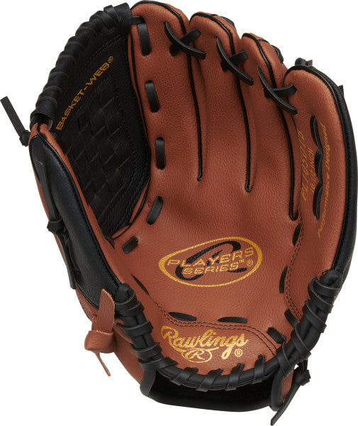 Rawlings Player Series 10.5 Inch Baseball Glove PL105DTB - Perfect for Youth & Adult Baseball Training, Games & Practice