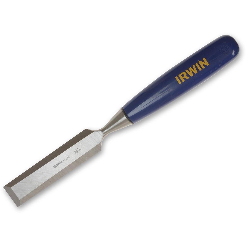 Marples M444/SB6 6-Piece Blue Chip Bench Chisel Set - Premium Woodworking Tools for Carving & Joinery - Perfect for DIY Projects & Professional Woodworkers